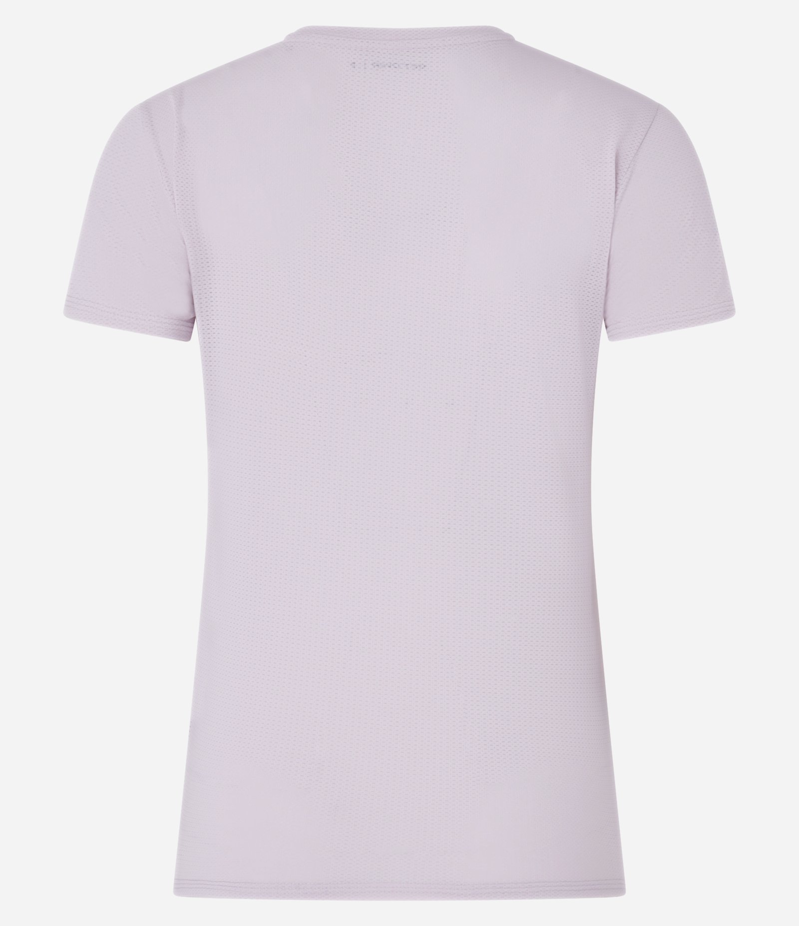 Camiseta Esportiva em Microfibra Texturizada com Estampa Run Together Lilás 5