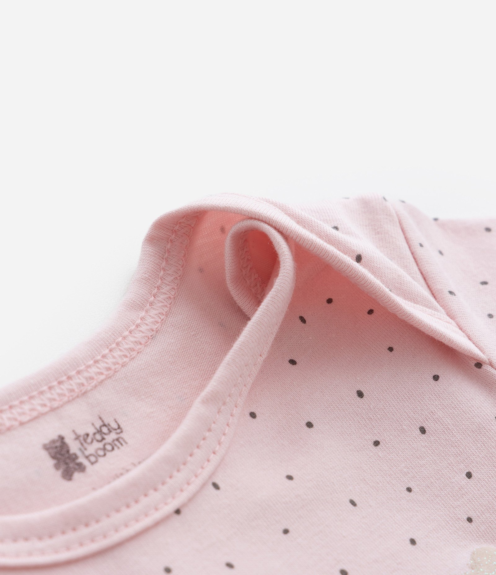 Body Infantil em Algodão com Estampa Bichinhos - Tam RN a 18 meses Rosa 3