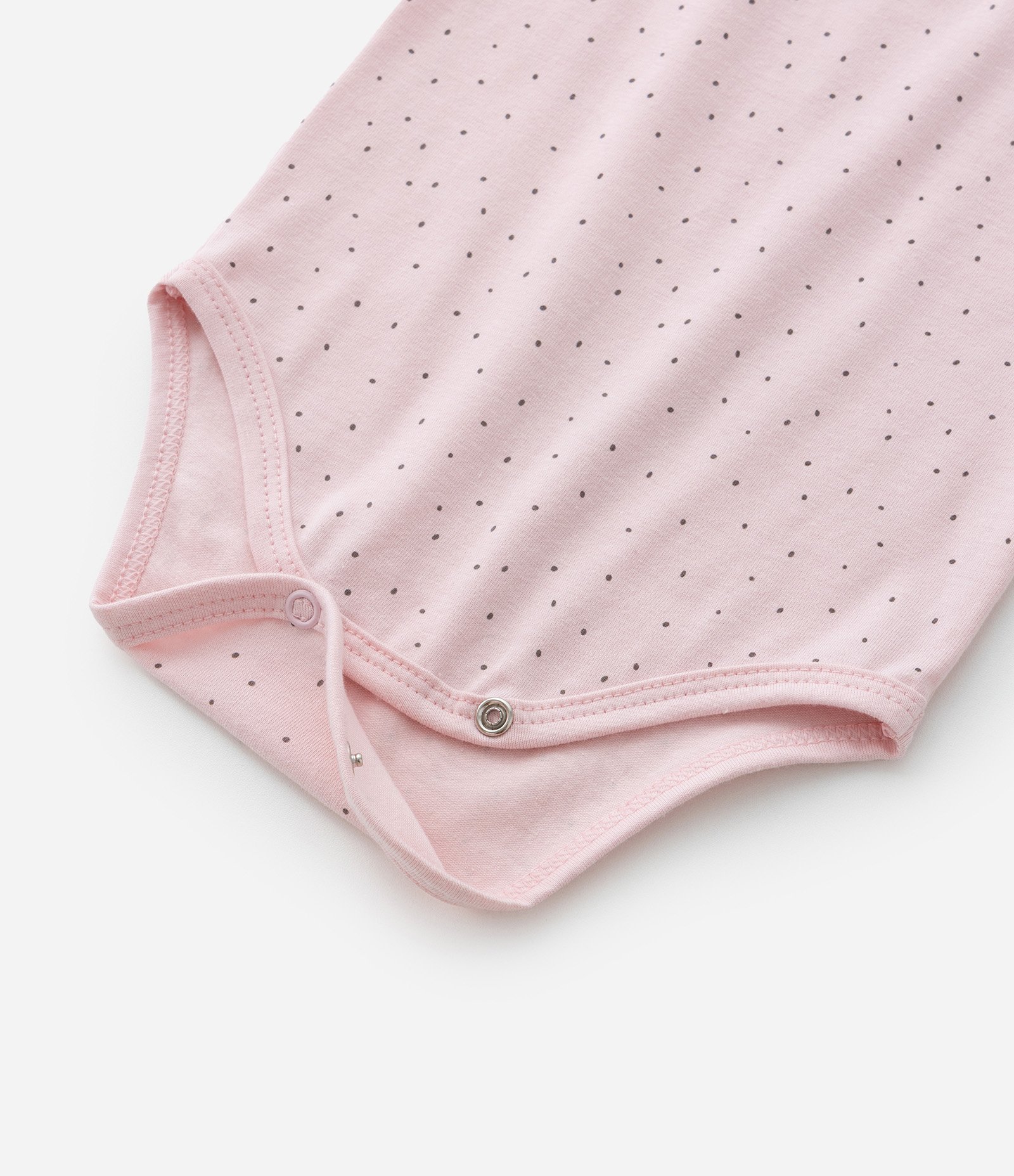 Body Infantil em Algodão com Estampa Bichinhos - Tam RN a 18 meses Rosa 4