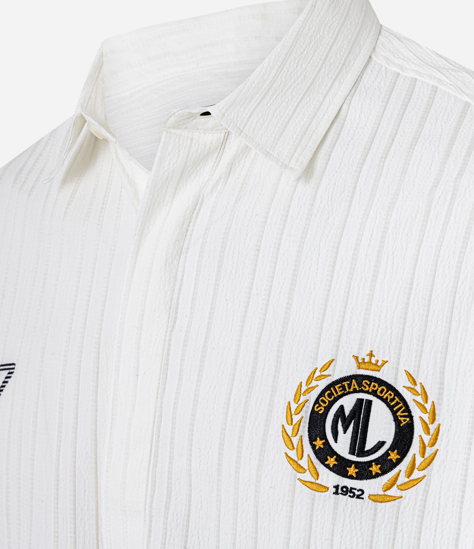 Camisa Oversized com Estampa Localizada e Lettering Texturizada Off White 6