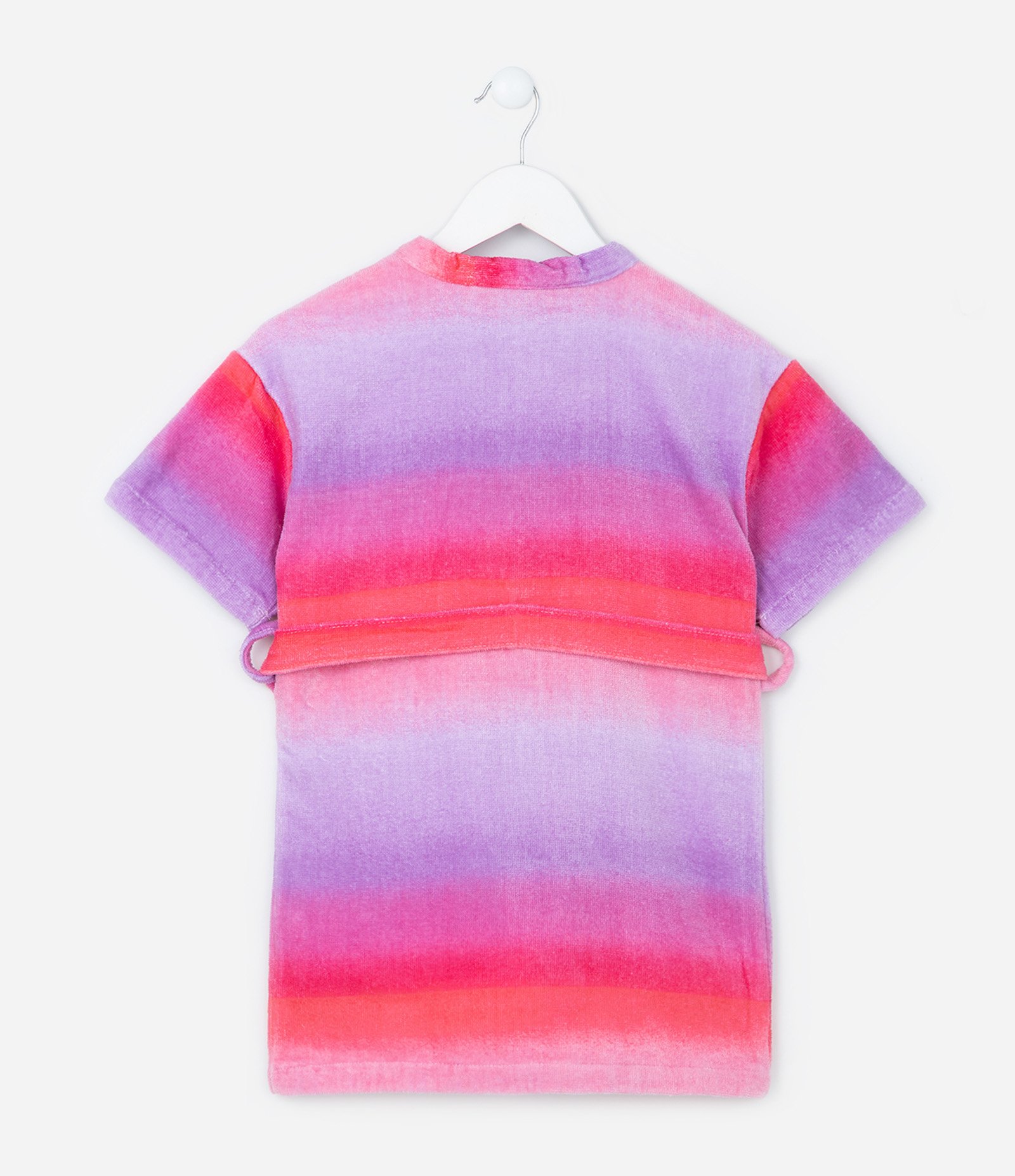 Roupão Infantil Atoalhado com Estampa Degradê - Tam Único Multicores 2