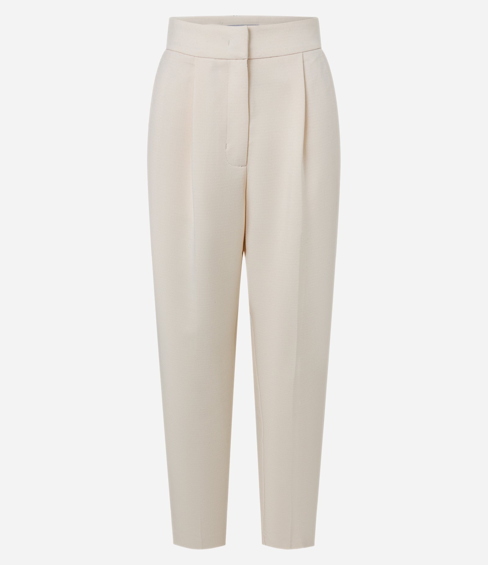 Calça Cenoura Alfaiataria Cintura Alta com Pregas 6