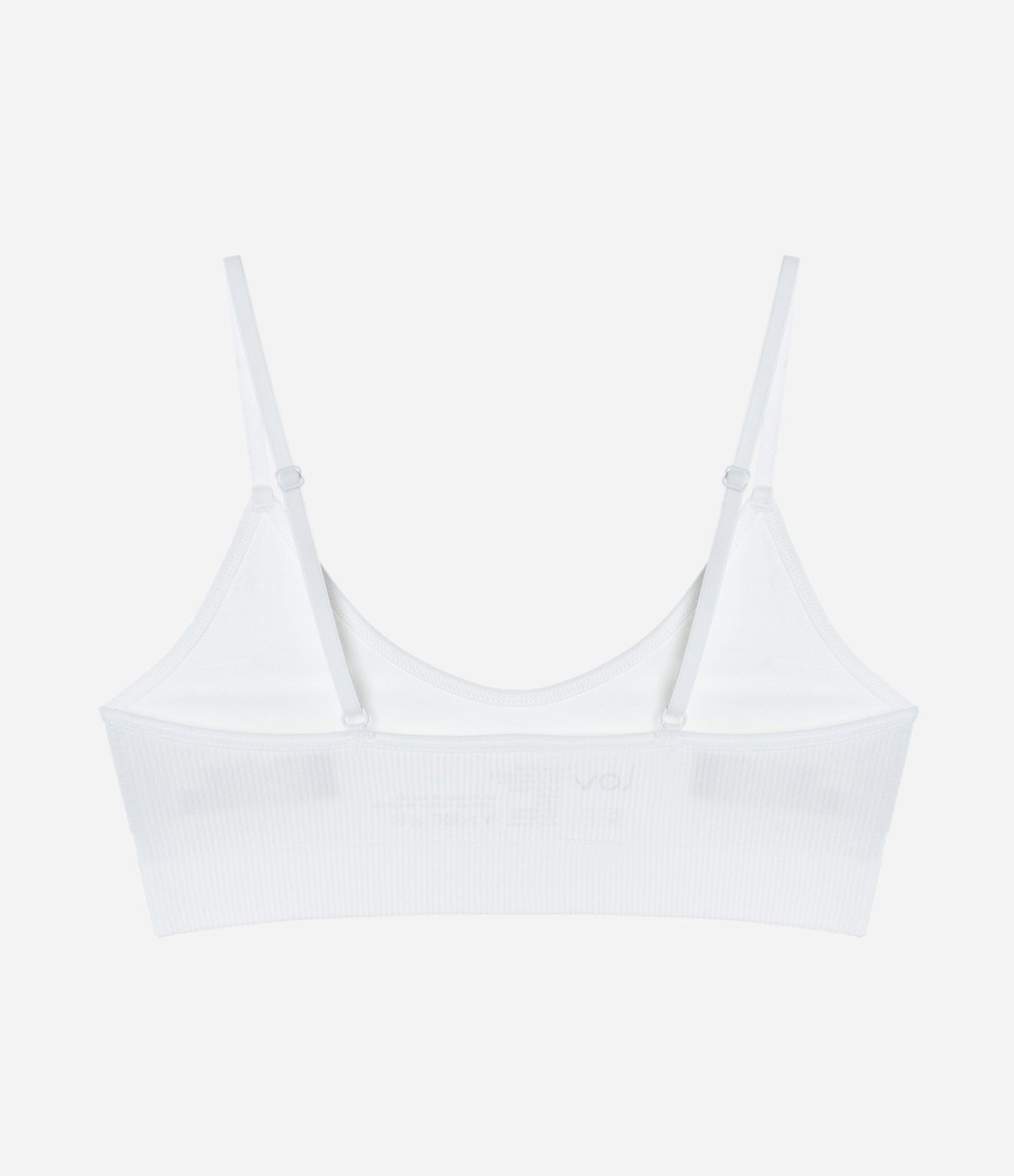 Sutiã Sport Seamless com Detalhes Contrastantes e Textura Branco 6