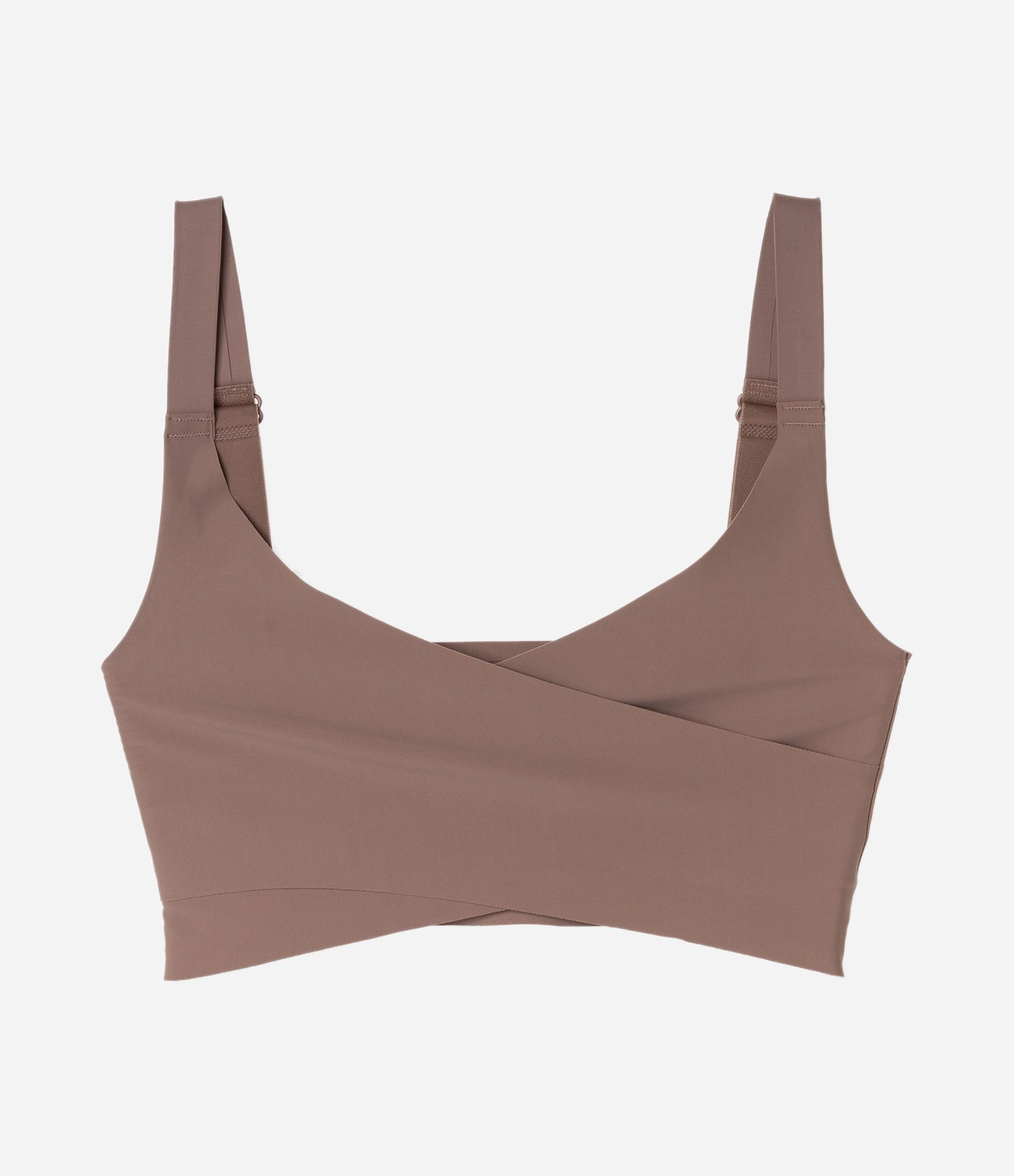 Sutiã Top sem Bojo sem Aro em Microfibra Leve Bege 5