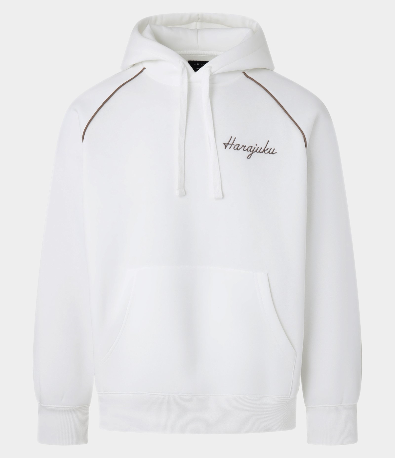 Casaco Boxy em Fleece com Felpa com Estampa Degradê de Peixes Orientais Branco 6