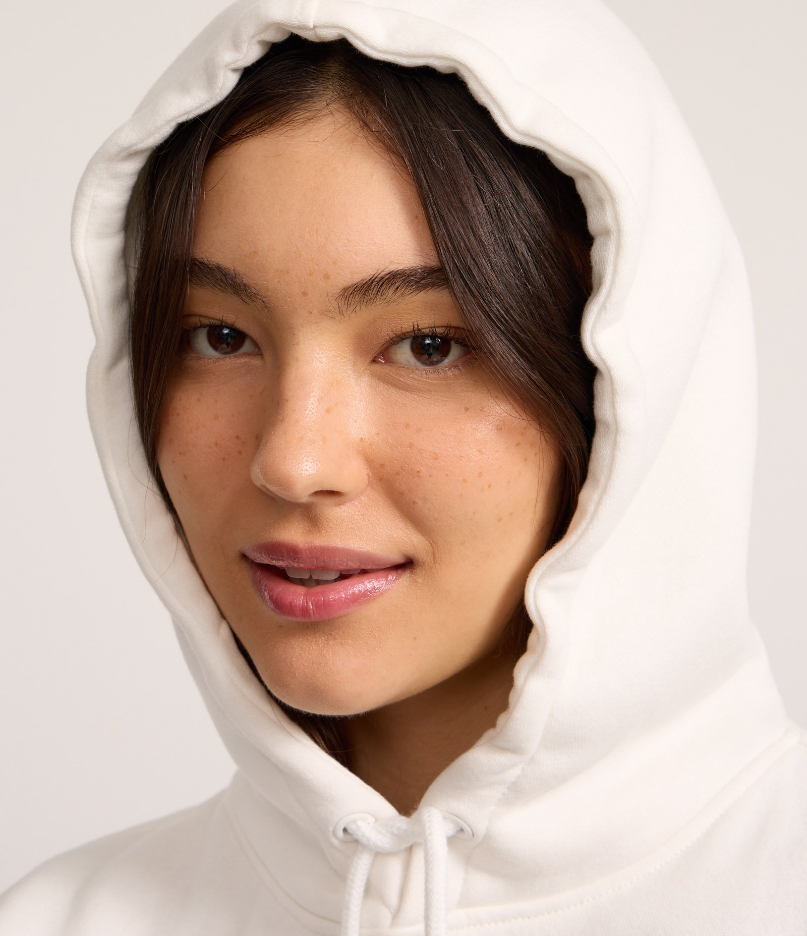 Casaco Fechado Overtop em Moletom com Estampa Lettering Seattle Branco 4