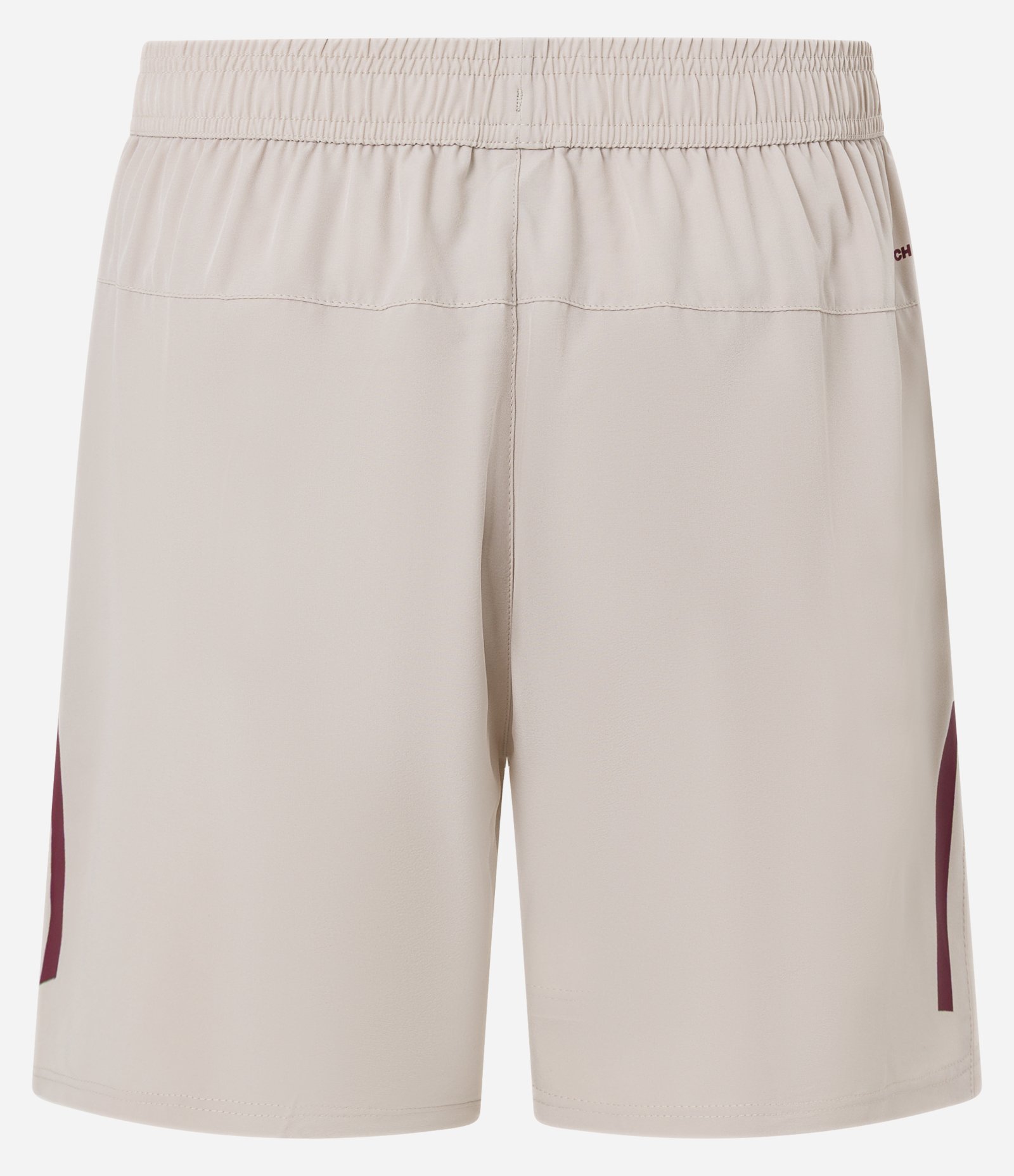 Bermuda Esportiva com Blocos de Cor e Bolsos com Zíper Bege 8