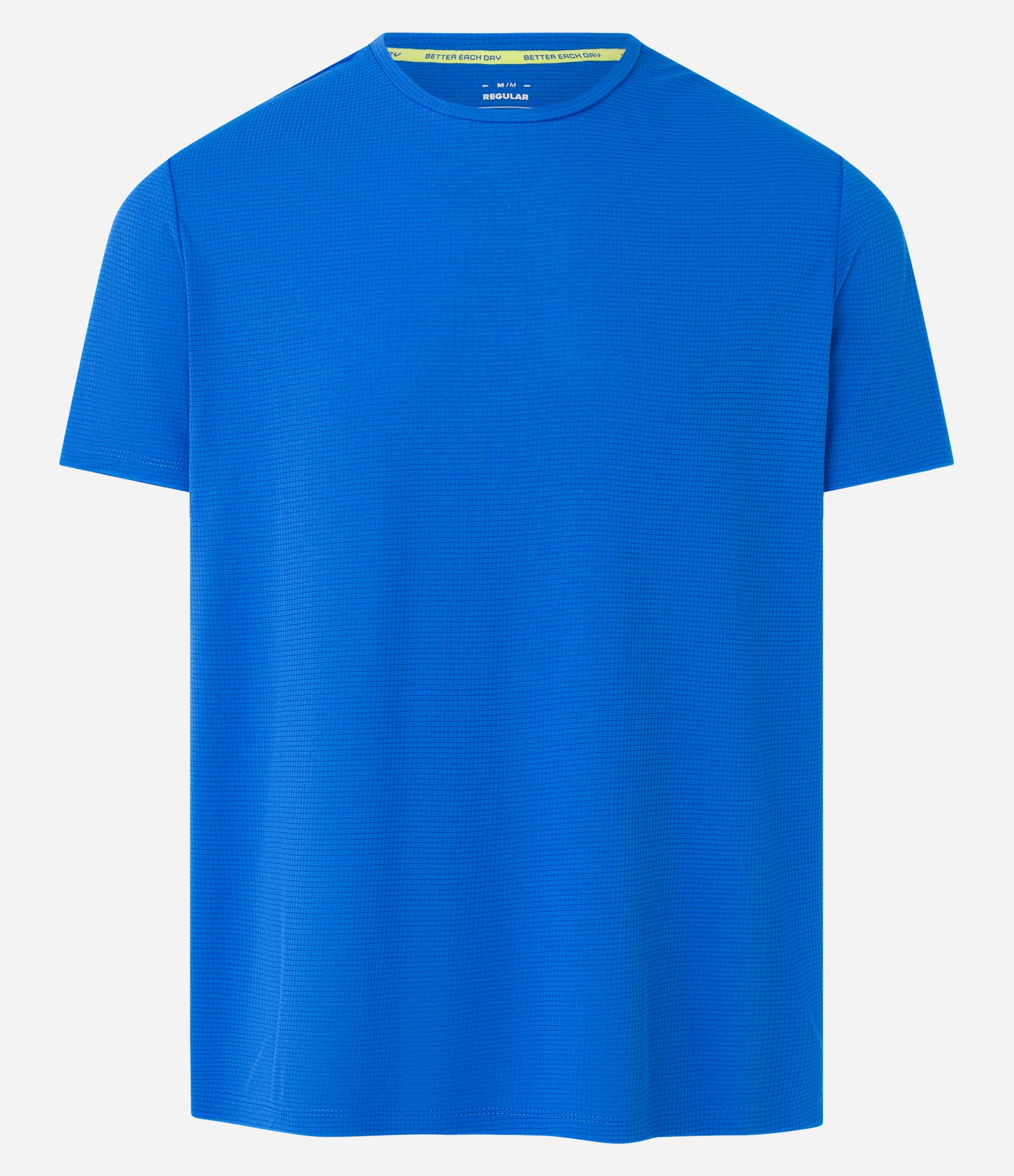 Camiseta Esportiva em Tecnologia Dry Texturizada Azul 6