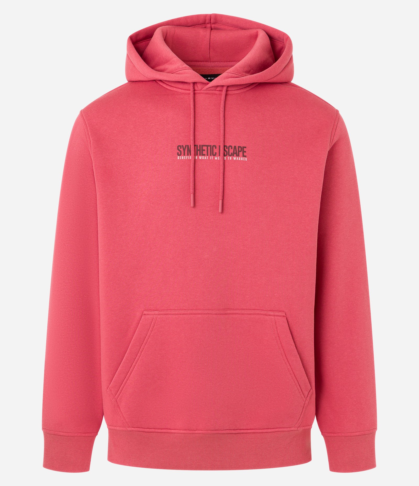 Casaco Comfort em Moletom com Felpa Bolso Canguru e Estampa Lettering Vermelho 8