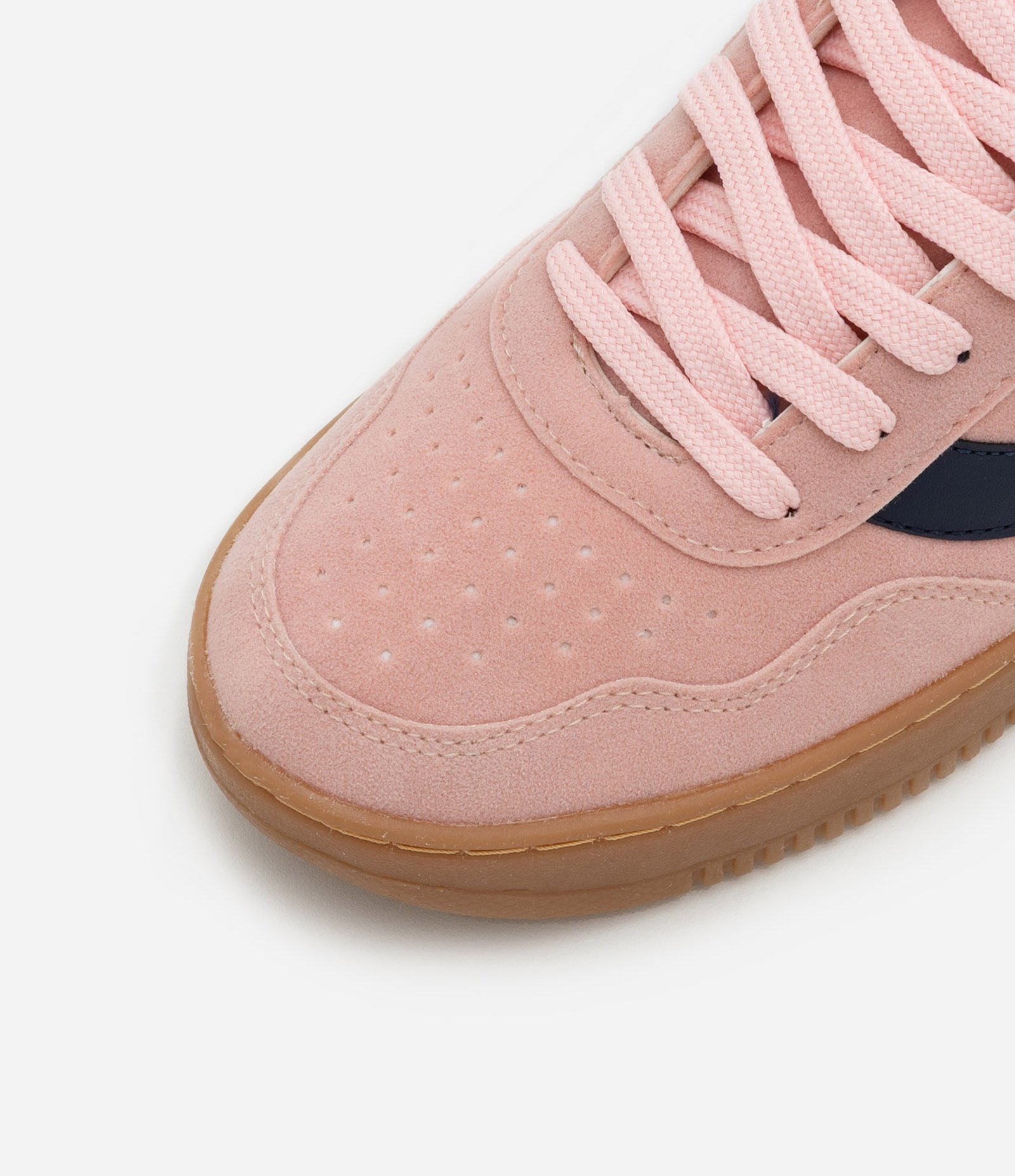 Tênis Chuteira Sportcore com Recortes Contrastantes Rosa 4