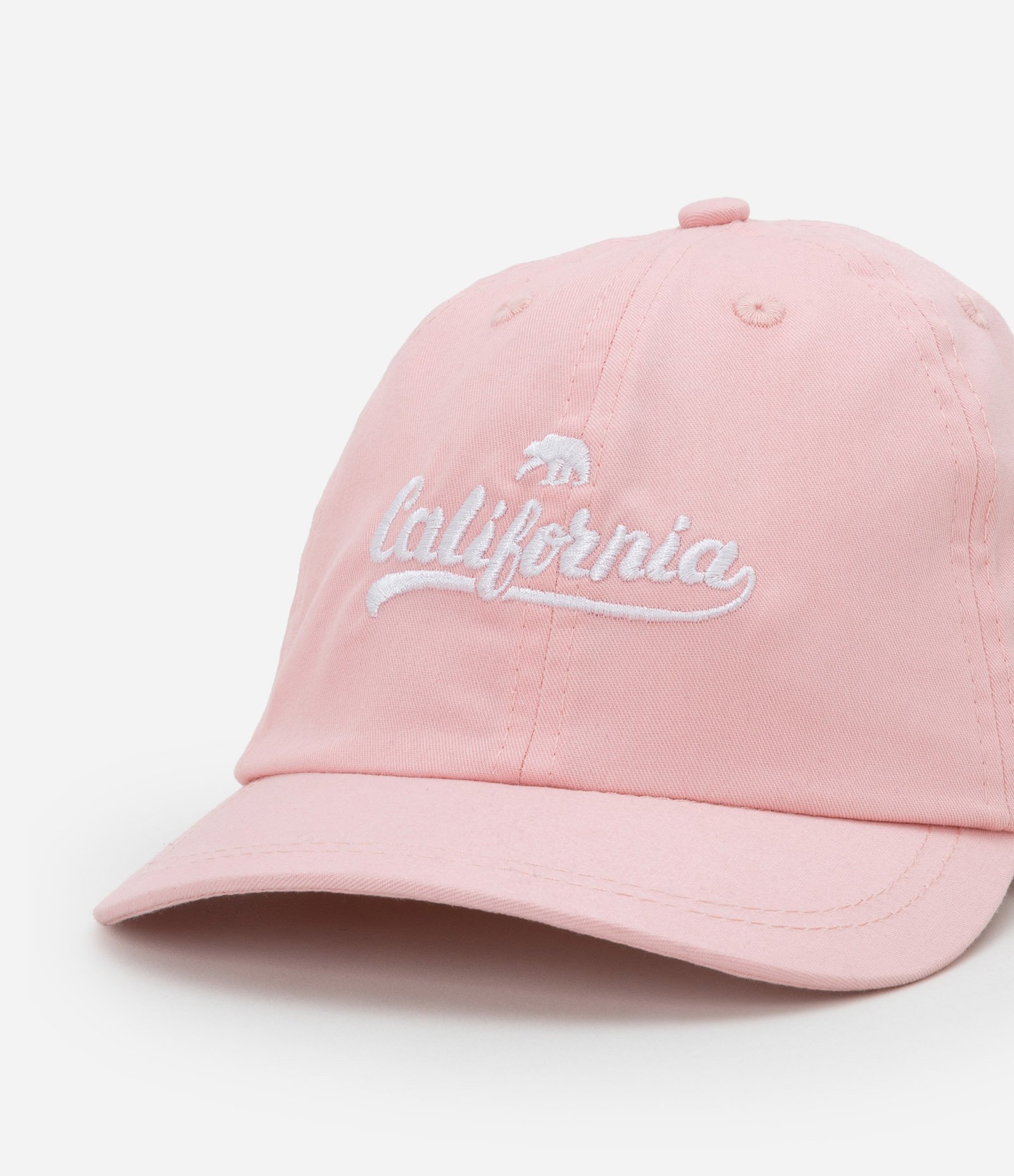 Boné Infantil Aba Reta com Bordado California - Tam Único Rosa 3