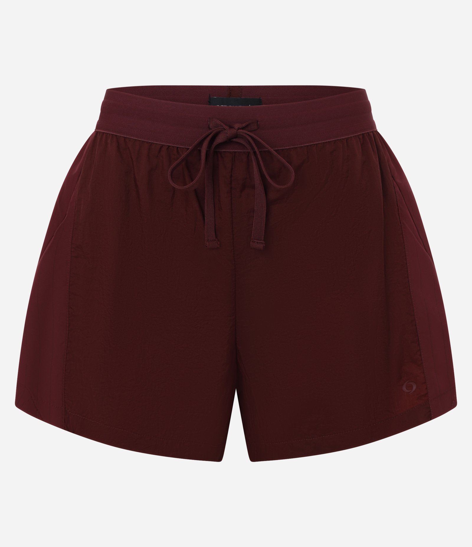 Short Runner Esportivo com Fio Refletivo Bordô 5