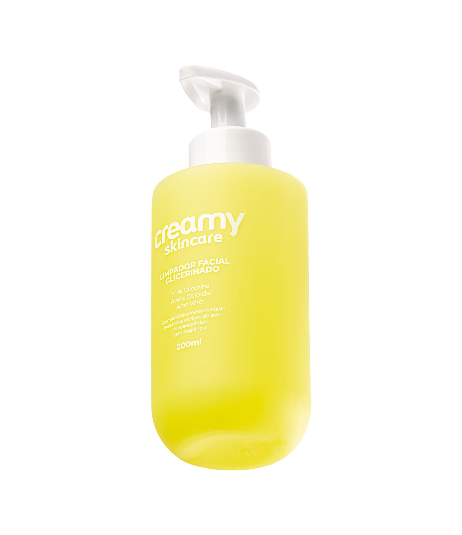 Limpador Facial Glicerinado 200ml Creamy 200ml 1