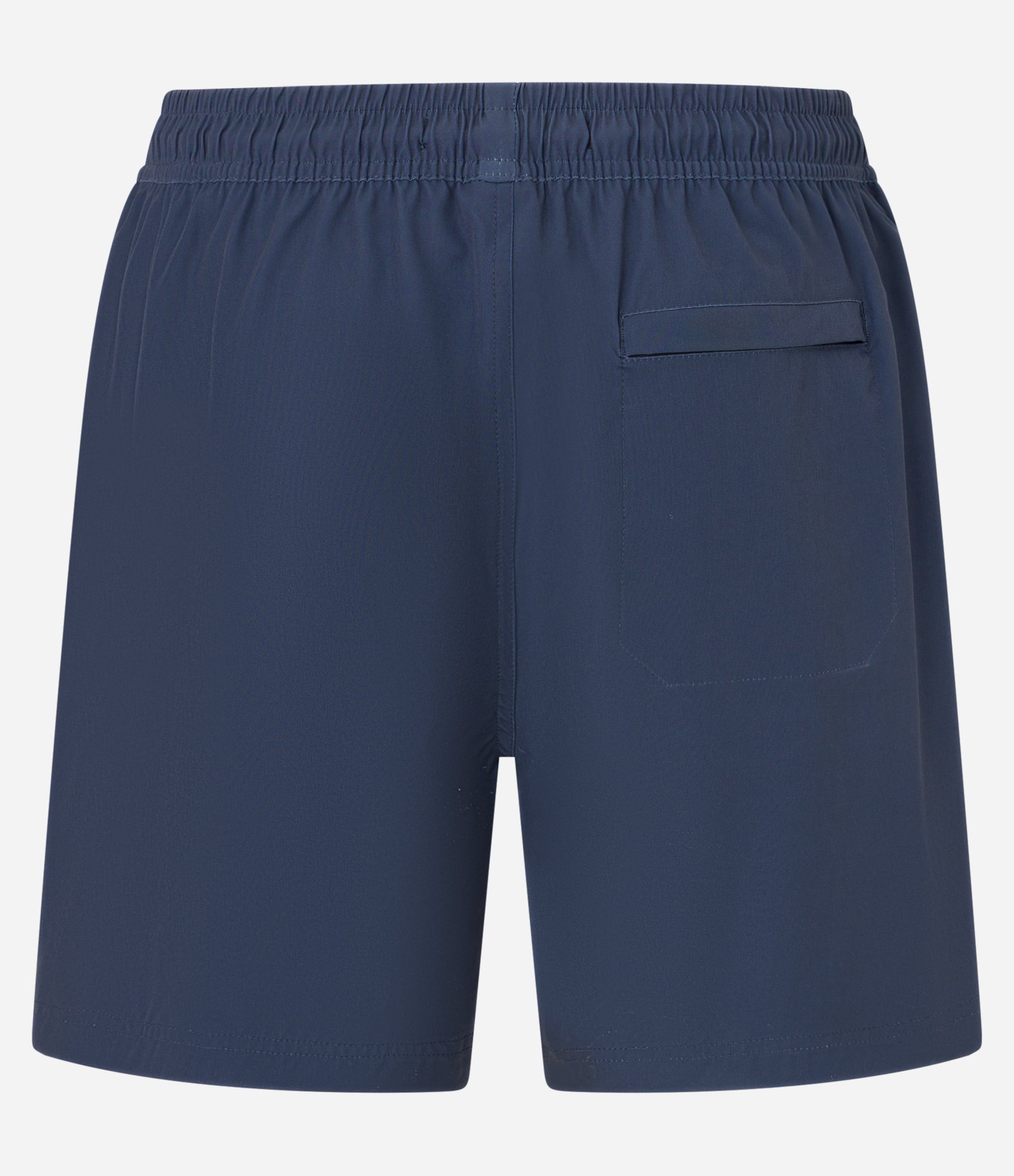 Bermuda com Detalhe de Etiqueta Emborrachada Azul 5