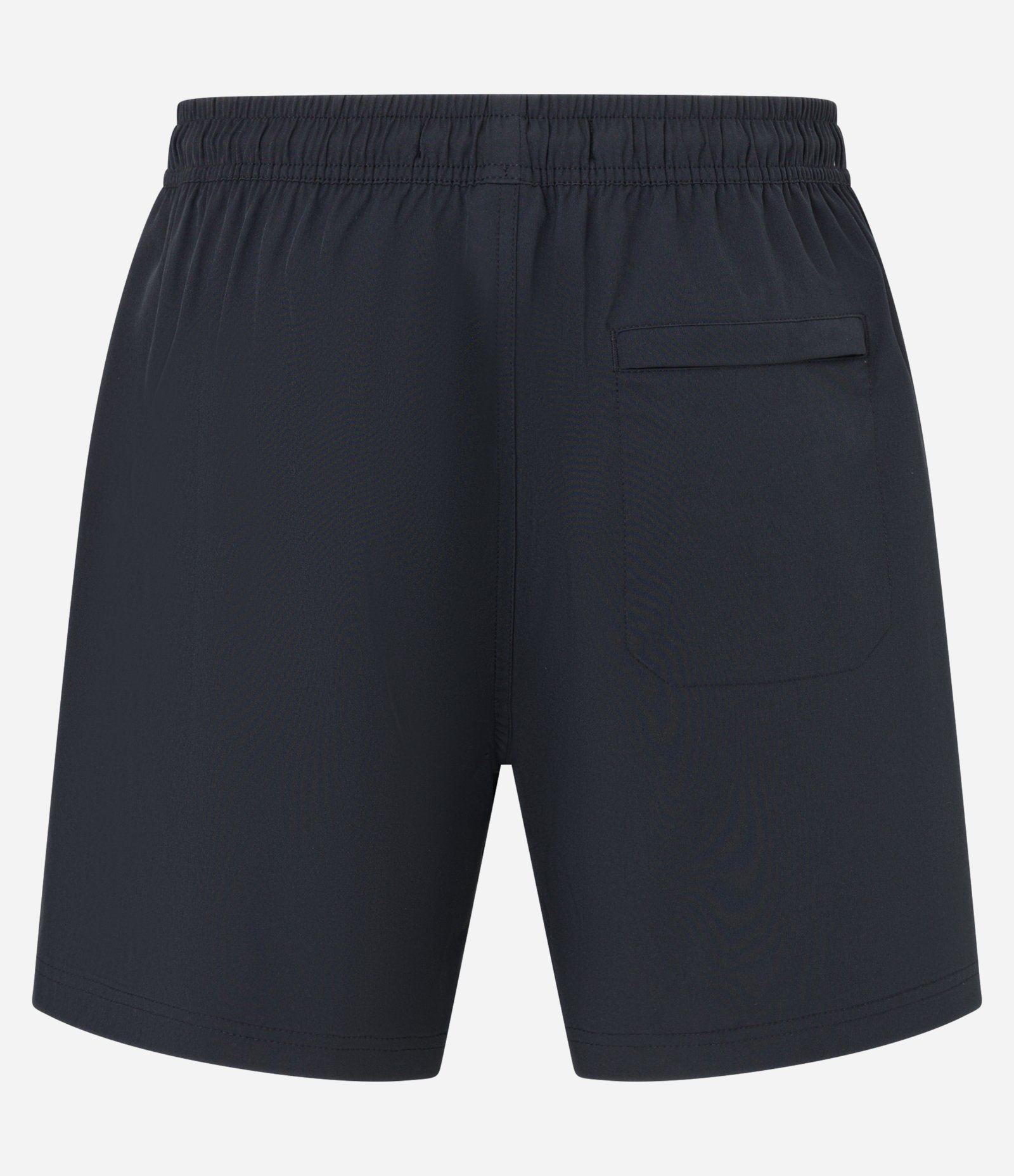 Bermuda com Detalhe de Etiqueta Emborrachada Preto 8