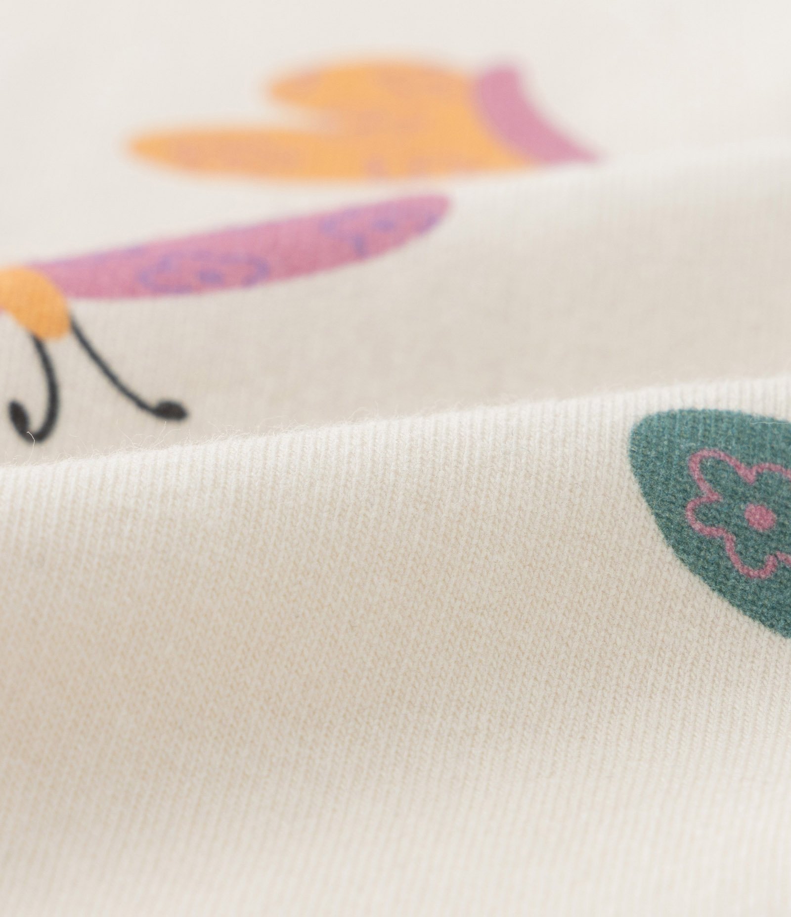 Calça Legging Infantil Quentinha com Estampa Borboletas - Tam 1 a 6 Anos Bege 3