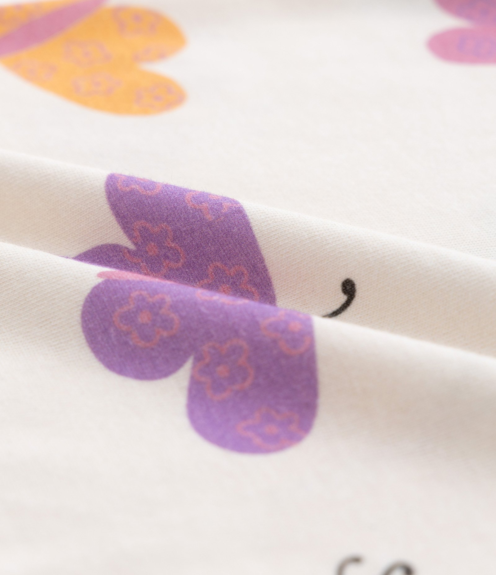 Blusa Infantil com Estampa Borboletinhas - Tam 1 a 6 Anos Multicores 3