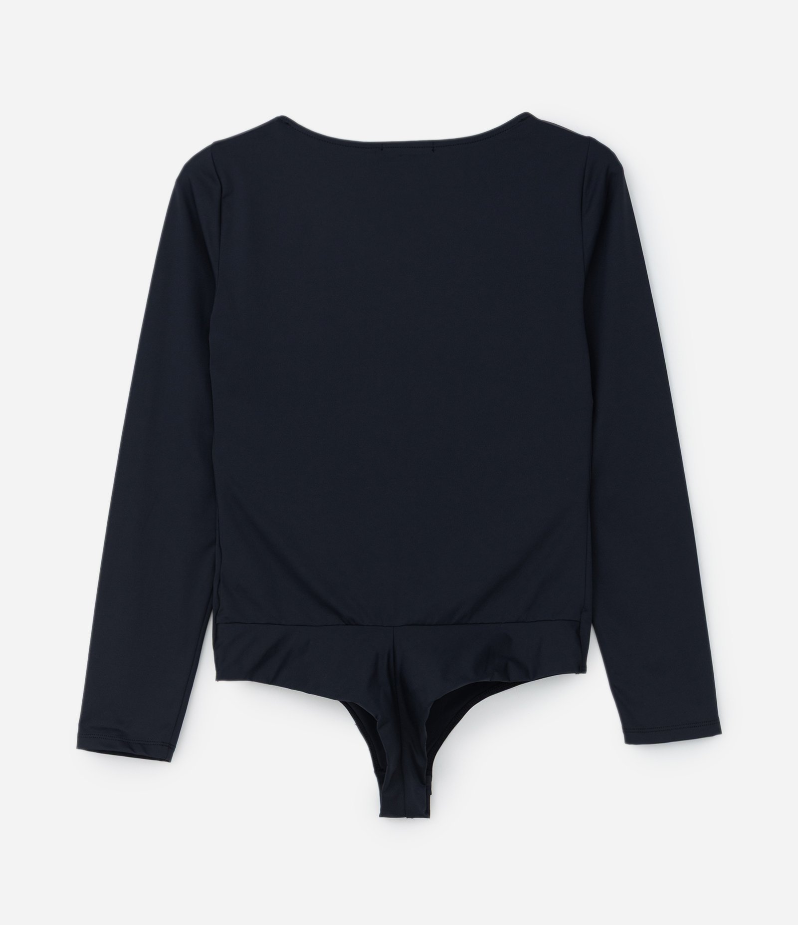 Body em Microfibra com Decote Canoa Curve & Plus Size Preto 6