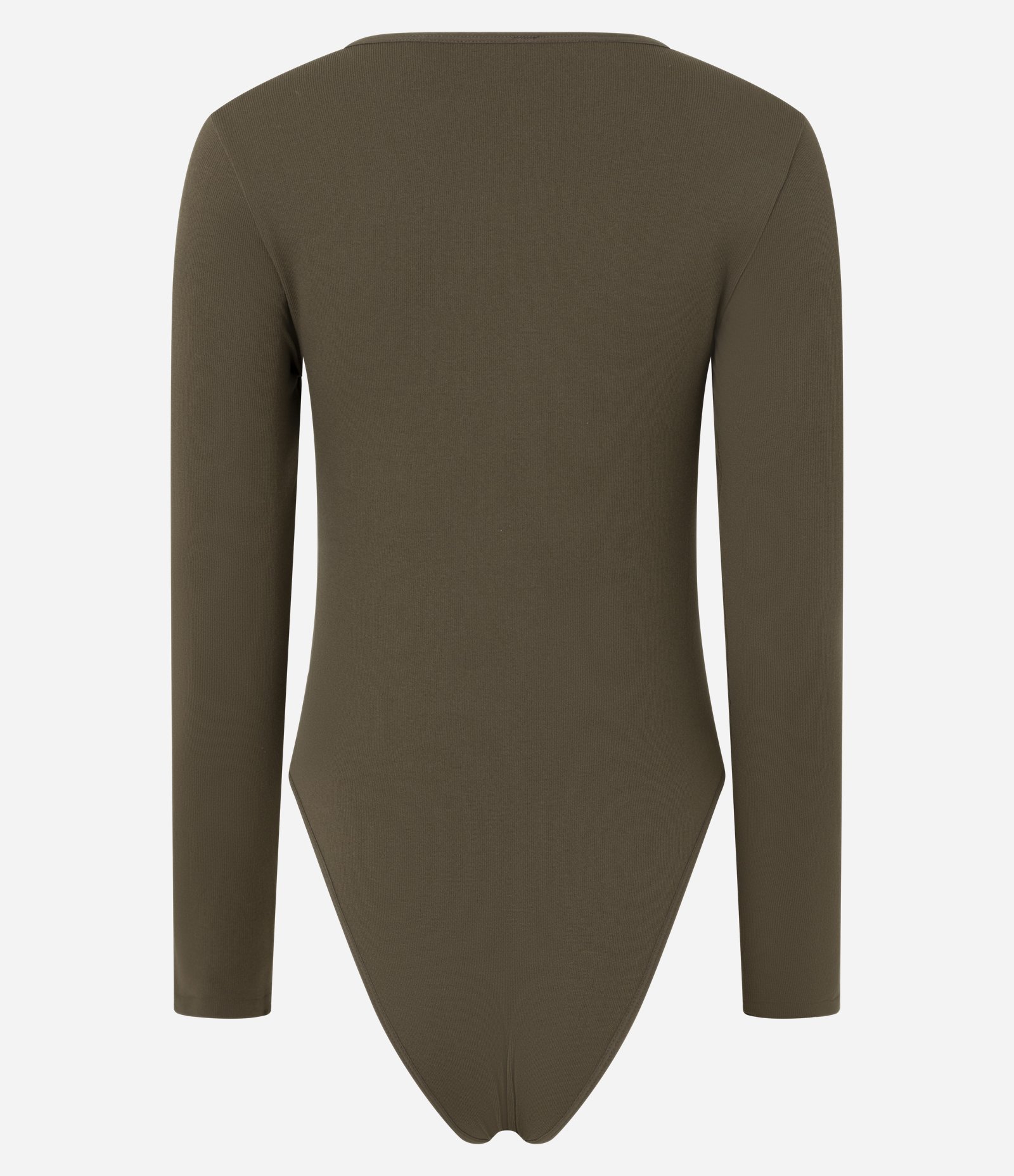 Body em Poliamida Seamless e Decote Quadrado Verde 6