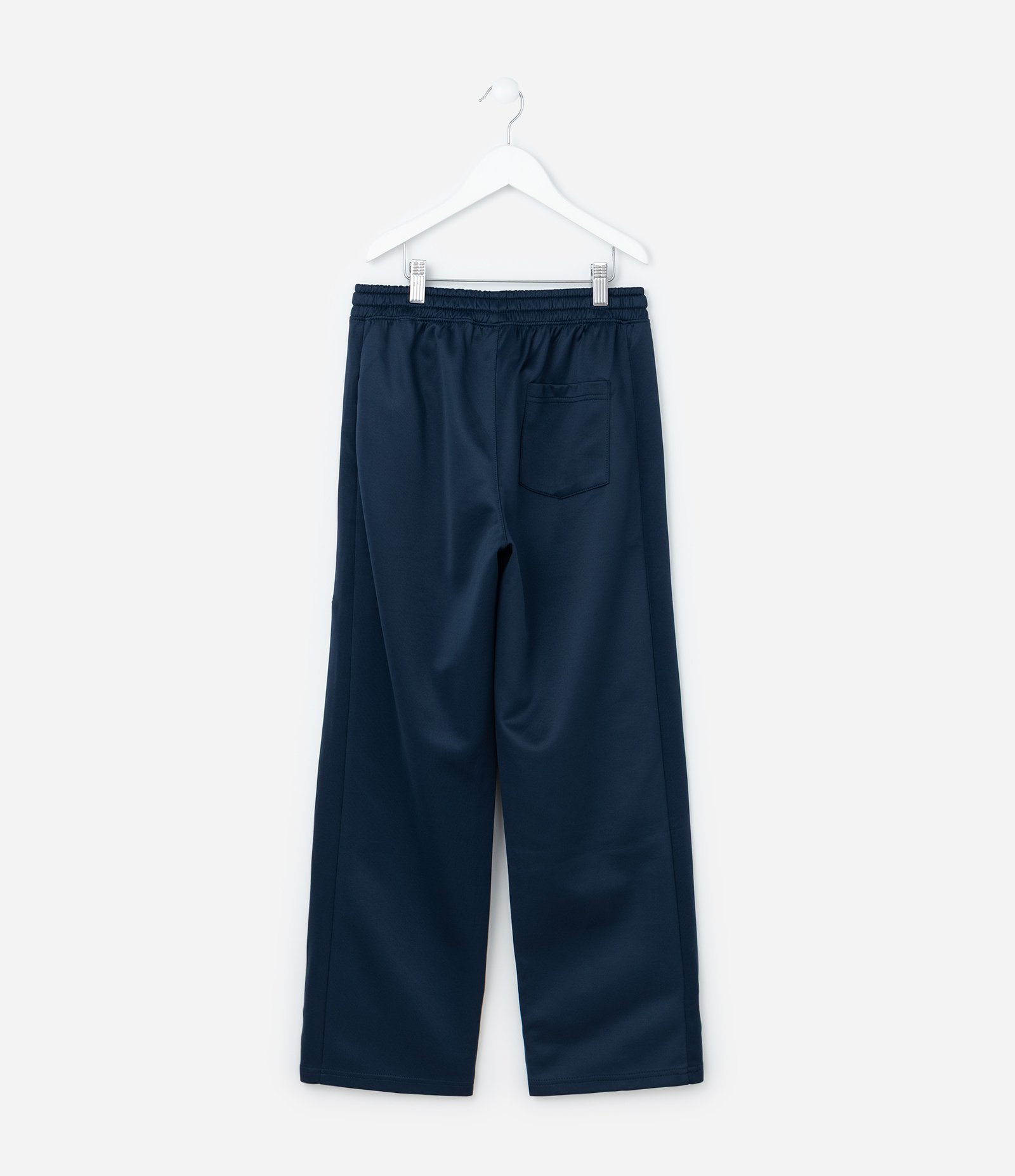 Calça Infantil Reta em Microfibra com Piping - Tam 5 A 14 Anos Azul 3