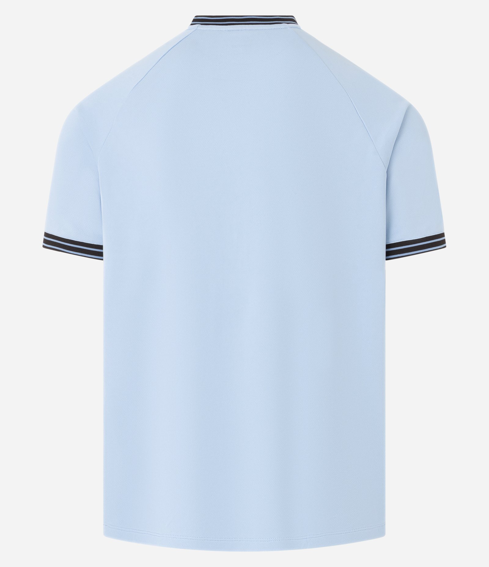 Camiseta Esportiva Regular em Ribana com Estampa Localizada e Tecnologia Dry Azul 10