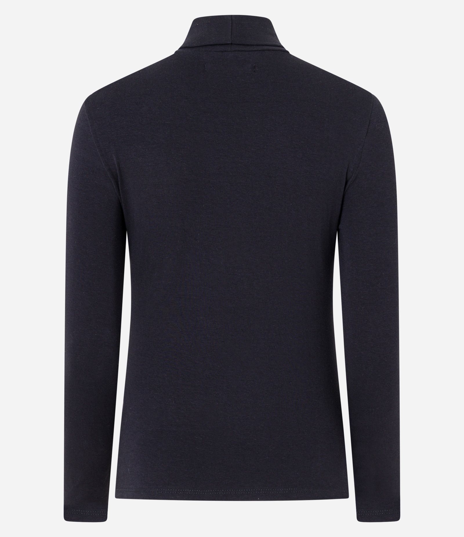 Blusa em Algodão com Golinha Alta Preto 7