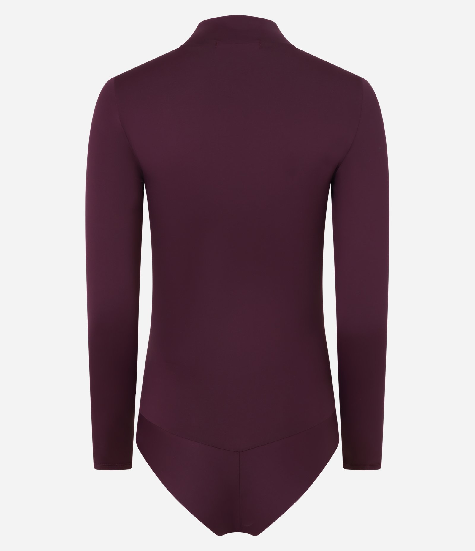 Body Básico em Poliamida com Golinha Alta Bordô 8