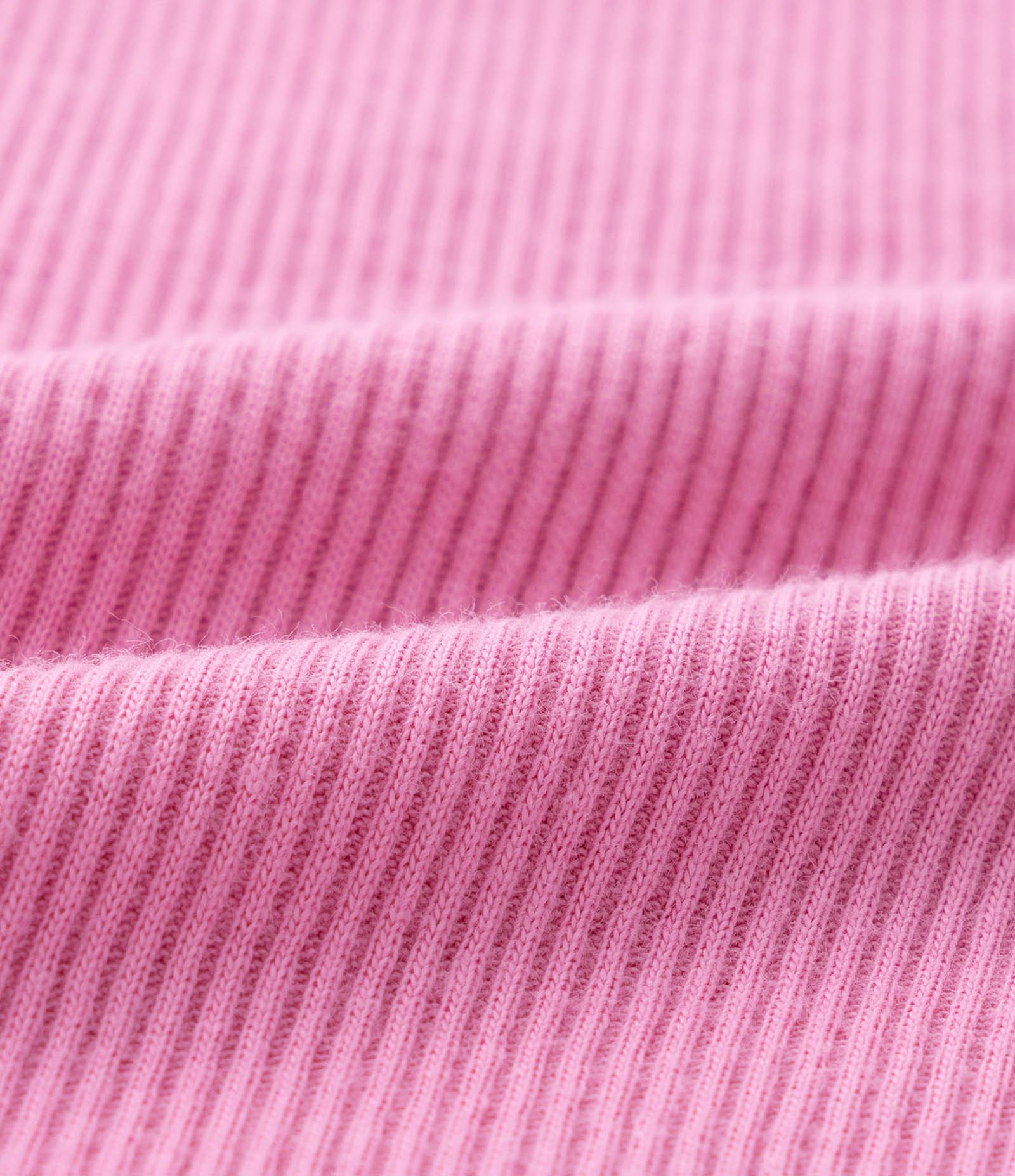 Regata Infantil em Ribana com Babado em Broderie - Tam 1 a 5 Anos Rosa 4