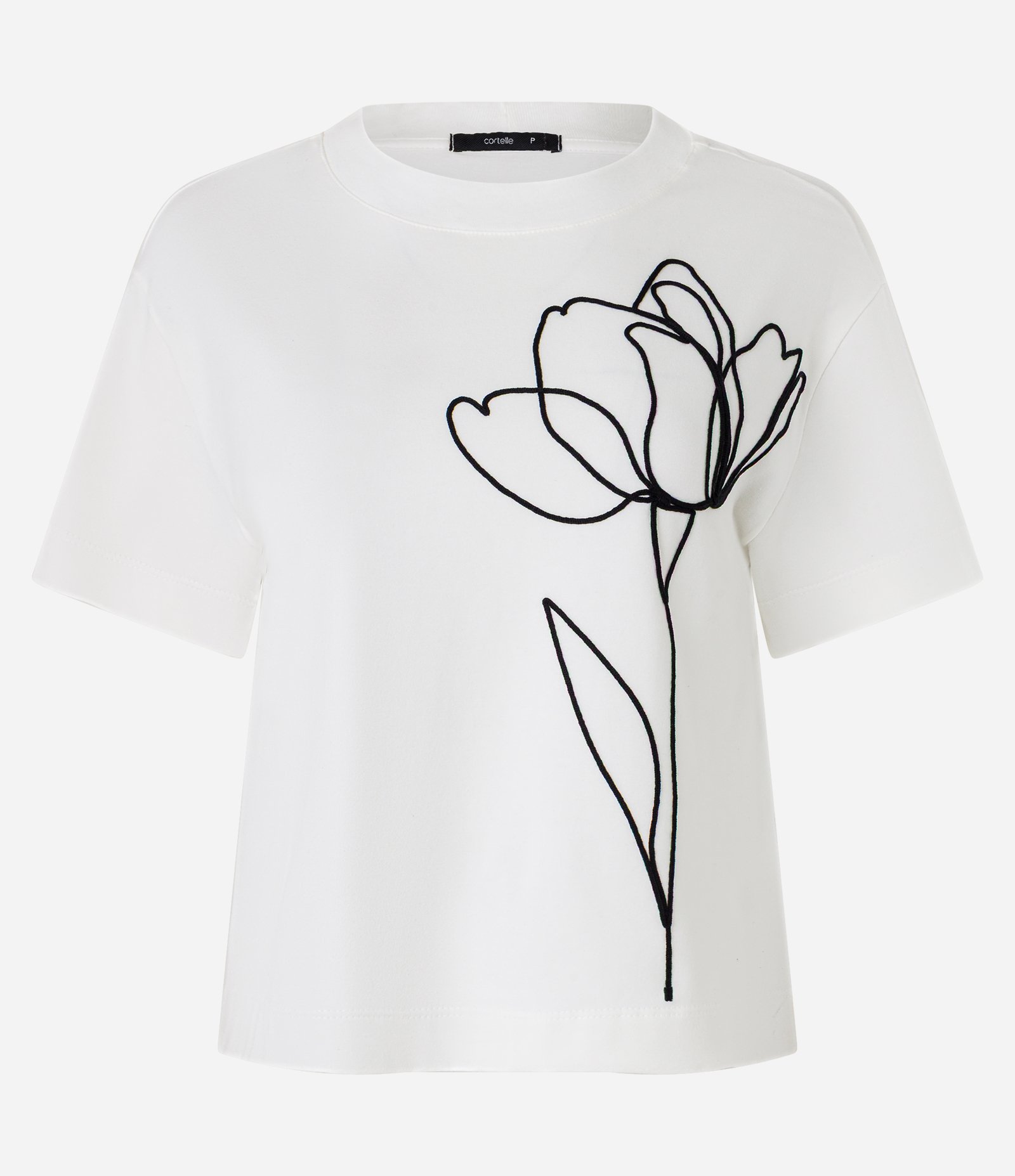 Blusa em Algodão com Bordado Floral Branco 5