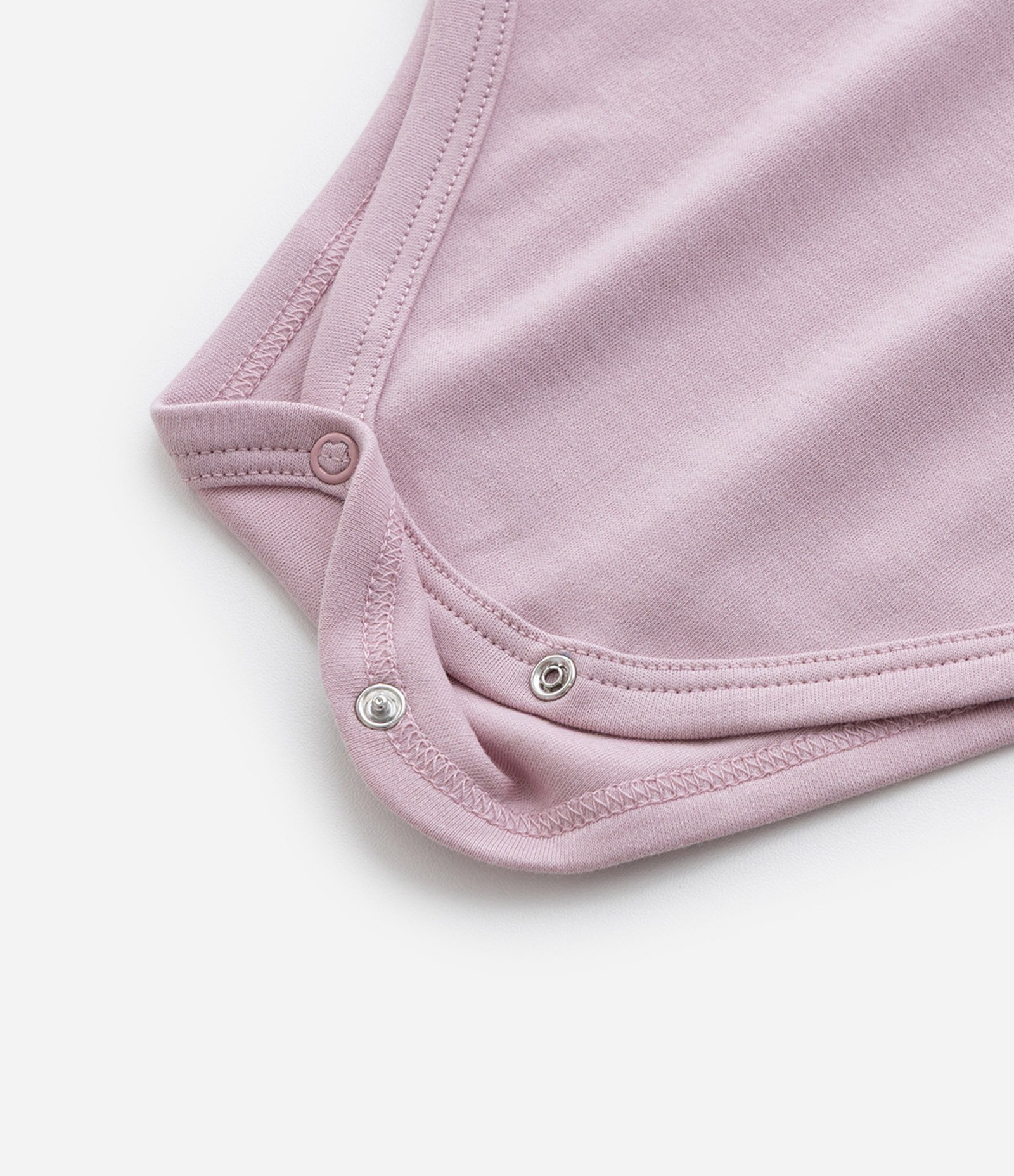 Body Infantil em Algodão Peruano com Bordado - Tam RN a 18 meses Rosa 4