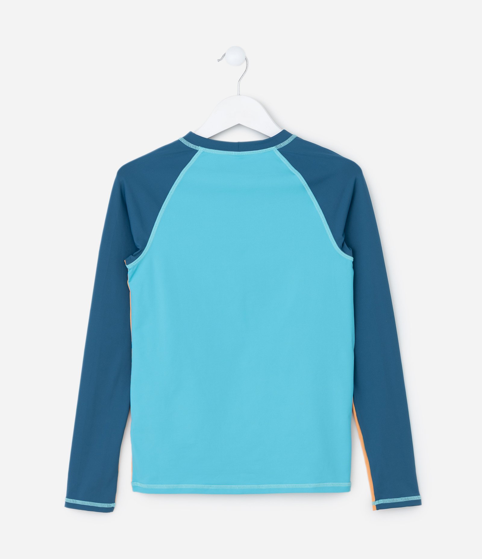 Camiseta Infantil com Proteção UV Estampa Adventure - Tam 5 a 14 Anos Azul 2