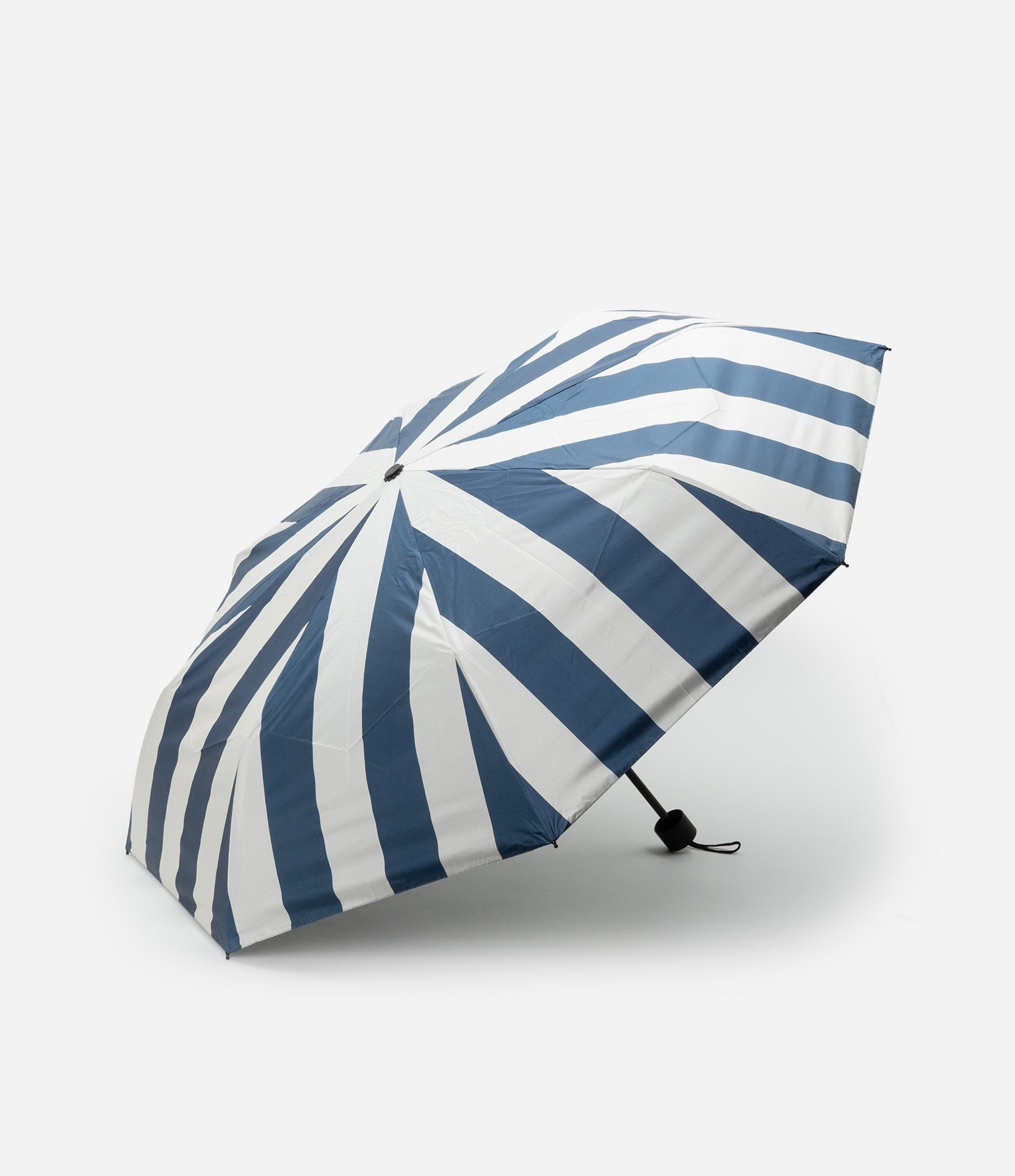 Sombrinha com Estampa de Listras Azul 1