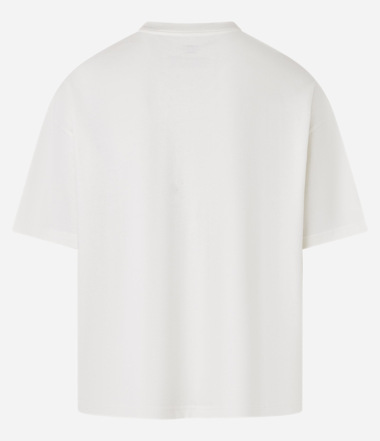 Camiseta Básica Oversized em Algodão Branco 6