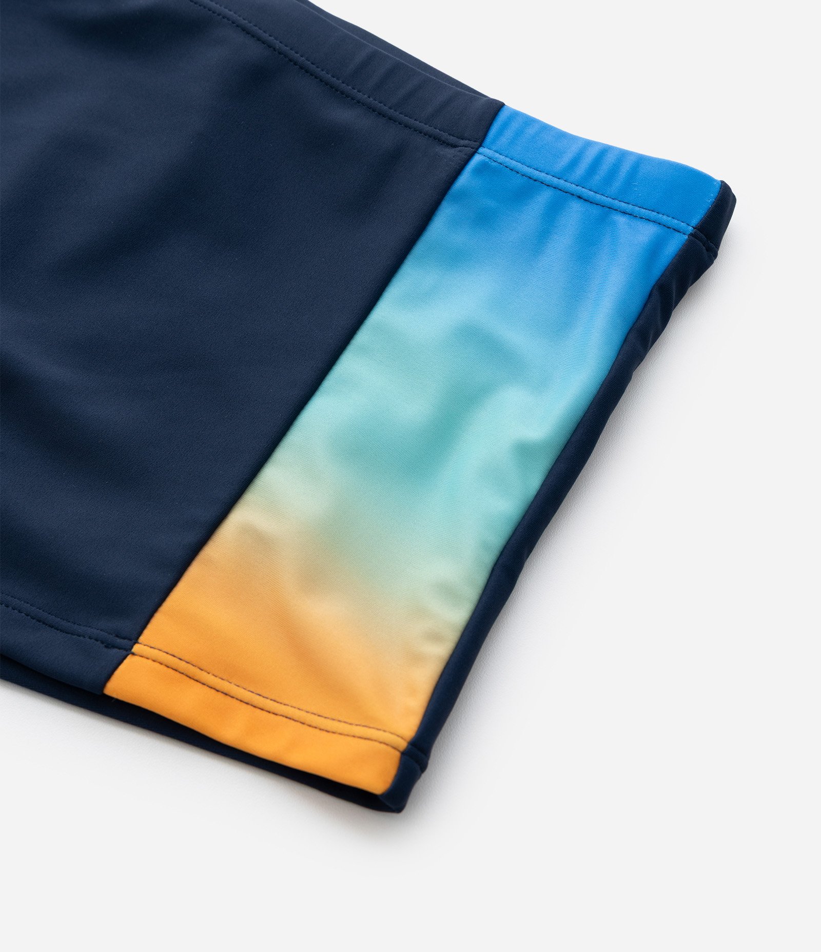 Sunga Boxer Infantil com Recorte em Degradê - Tam 5 a 14 Anos Azul 6