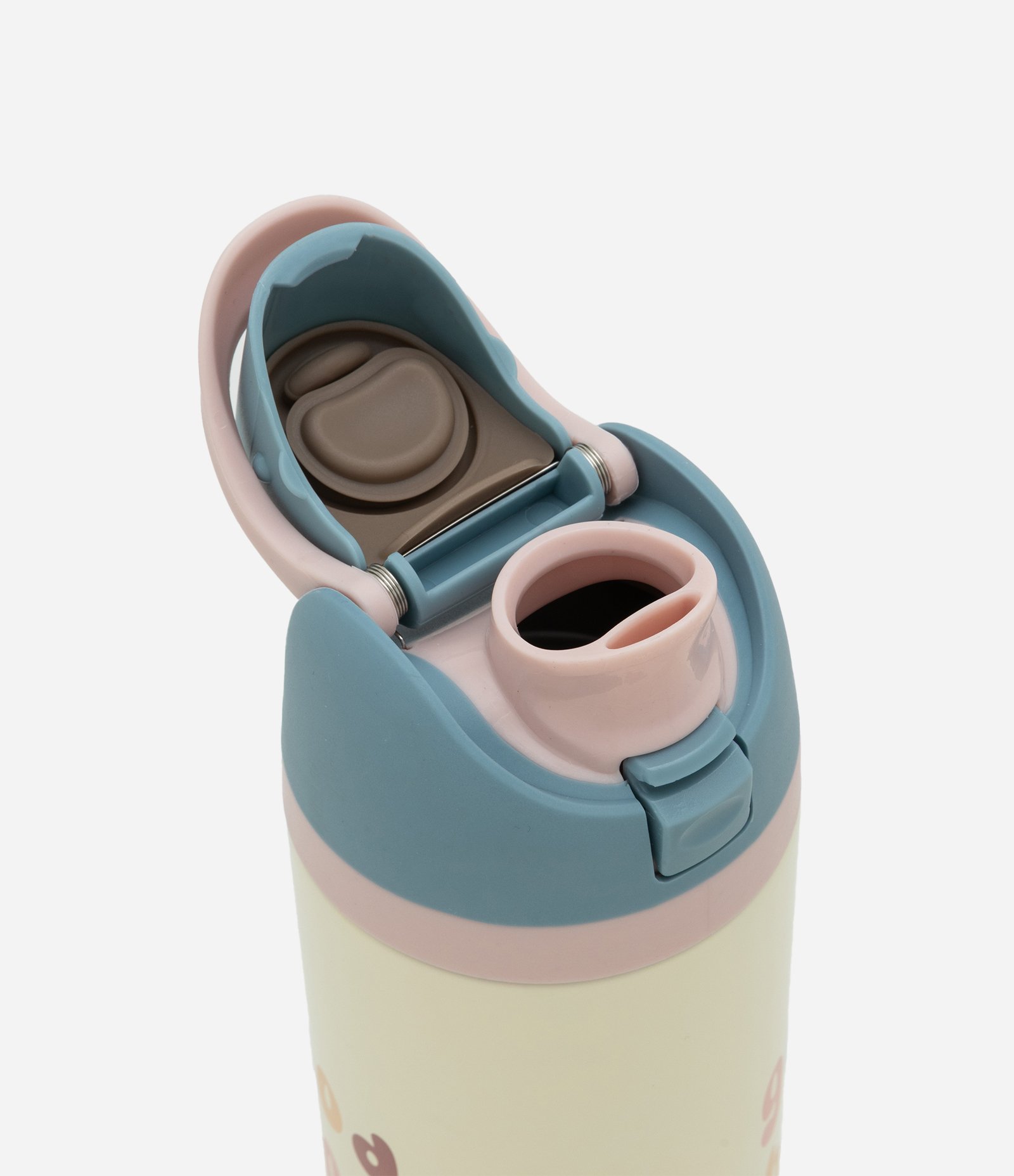 Garrafa Térmica com Lettering Good Viber 1000ML Off White 3