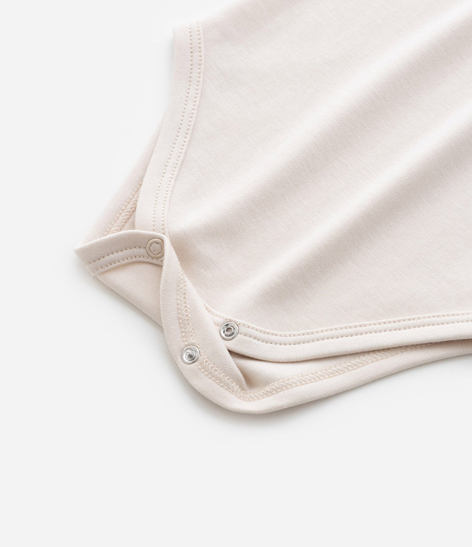 Body Infantil Básico com Bordado Ursinho - Tam RN a 18 meses Bege 5