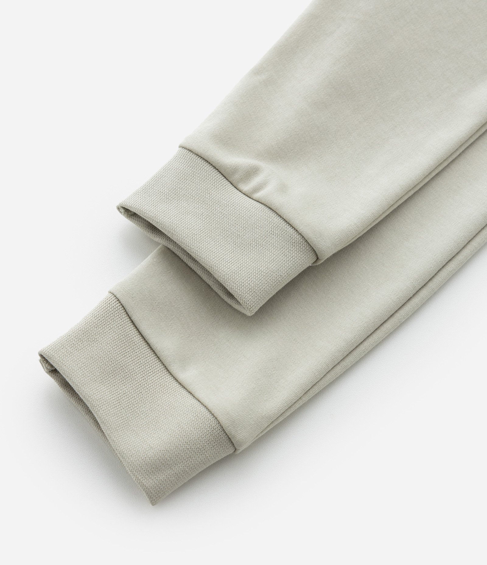 Calça Infantil em Algodão Peruano com Cós Dobrável - Tam RN a 18 meses Verde 4