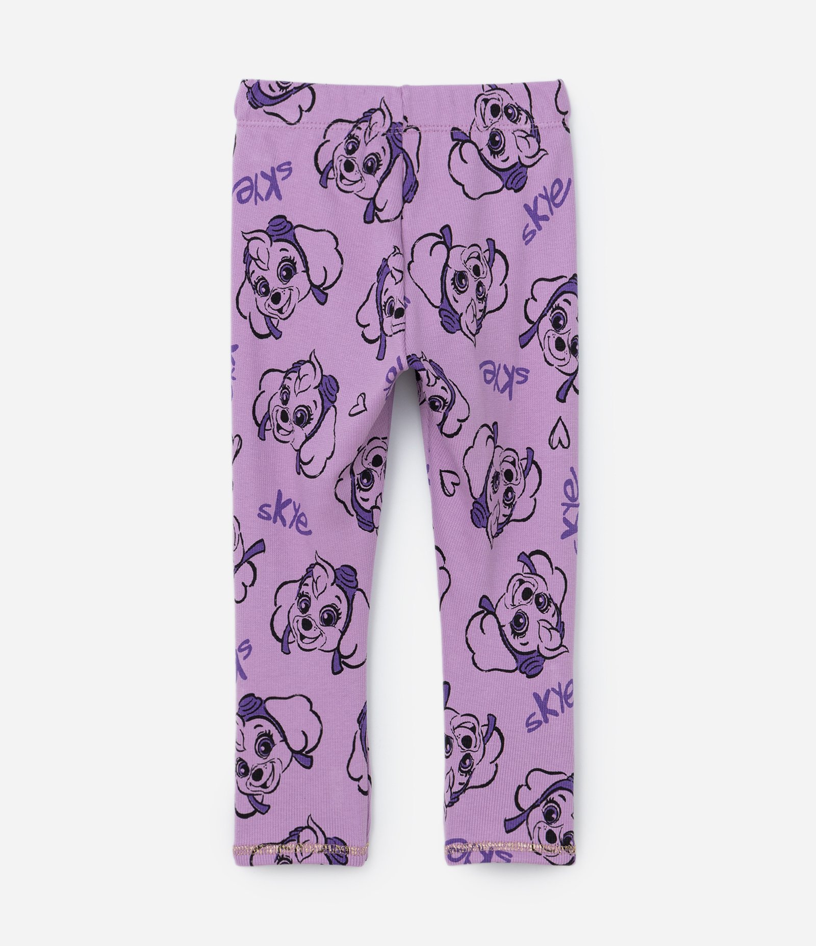 Conjunto Infantil com Babadinho e Estampa Patrulha Canina - Tam 2 a 6 Anos Roxo 6