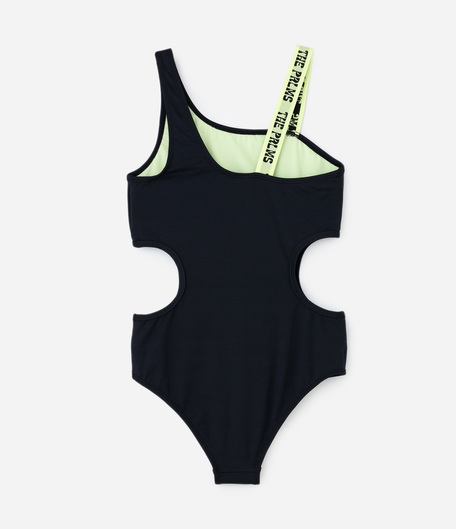 Maiô Infantil com Proteção UV e Recortes Vazados - Tam 5 a 16 Anos Preto 2