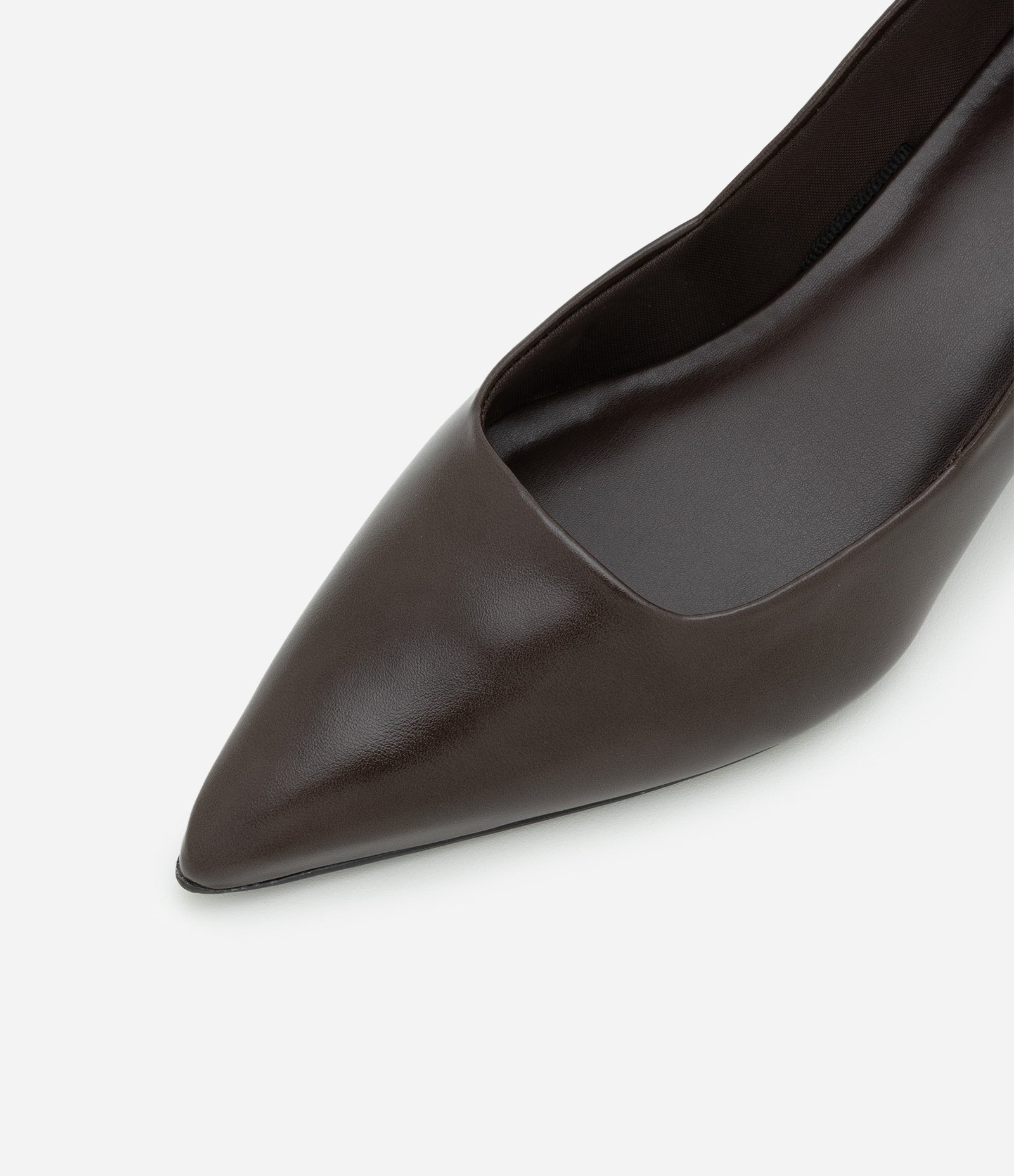 Sapato Scarpin Básico com Salto Bloco Marrom 3