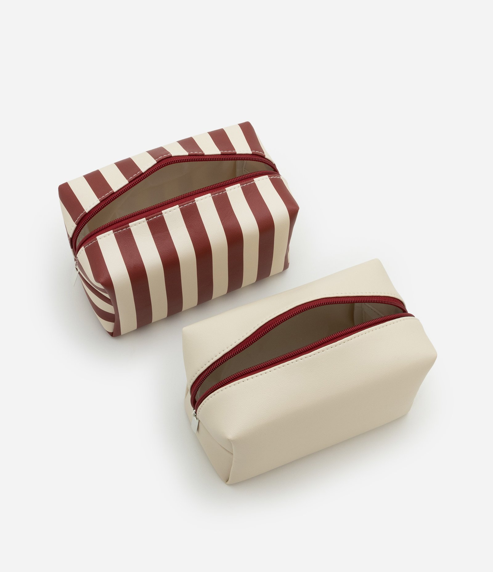 Kit 03 Nécessaires Grande e Retangulares Médias Variadas Multicores 3