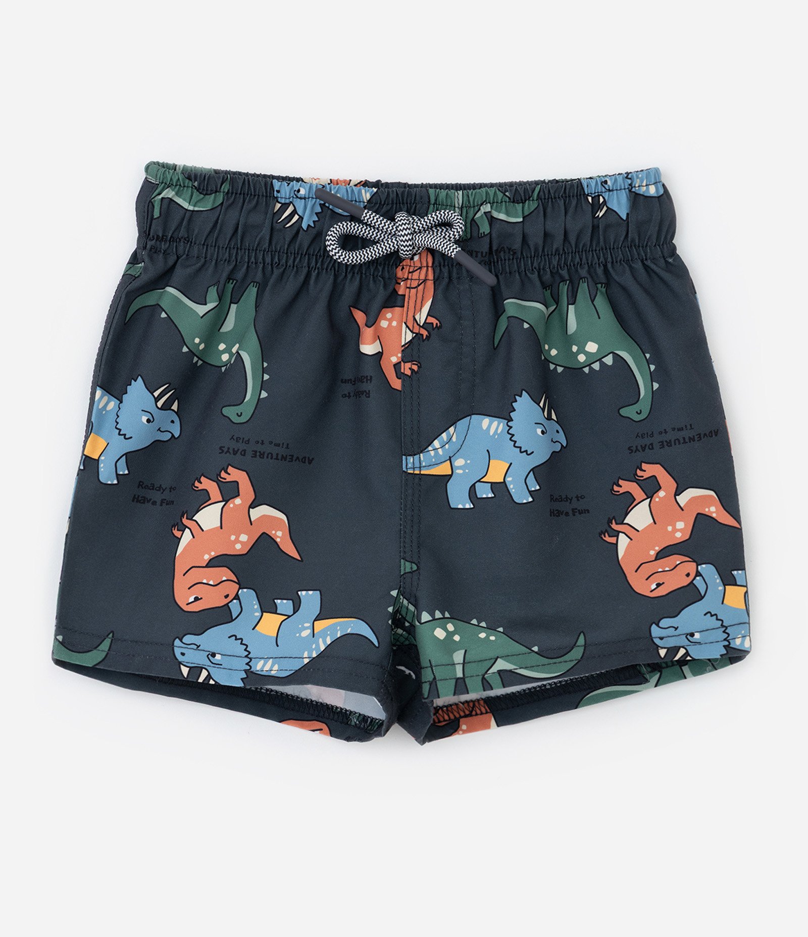 Conjunto Infantil com Estampa Dinossauro - Tam 1 a 6 Anos Verde/Azul 6