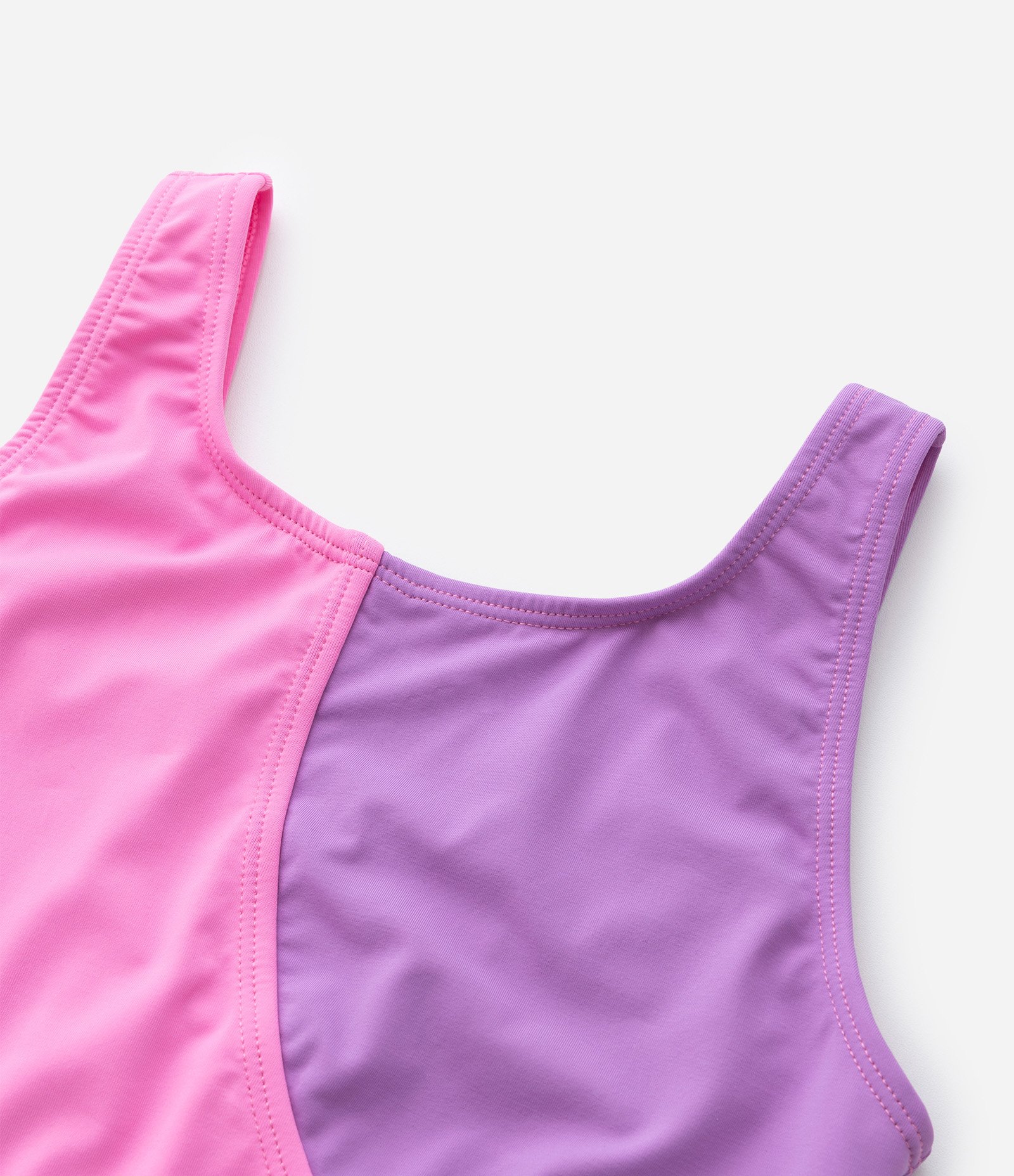 Maiô Infantil com Recortes em Blocos de Cor - Tam 7 a 16 Anos Multicores 4