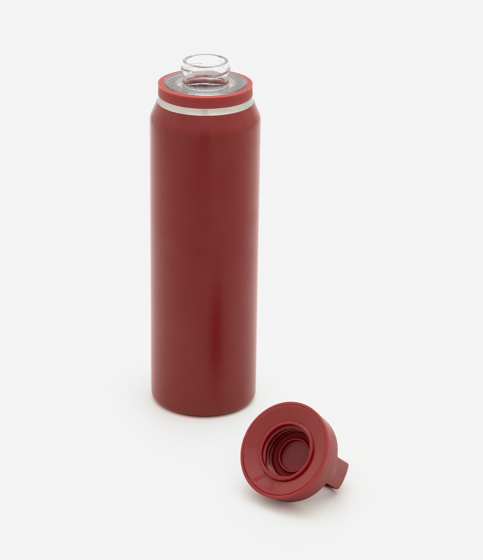 Garrafa Térmica em Metal com Alça 700 ml Vermelho 4
