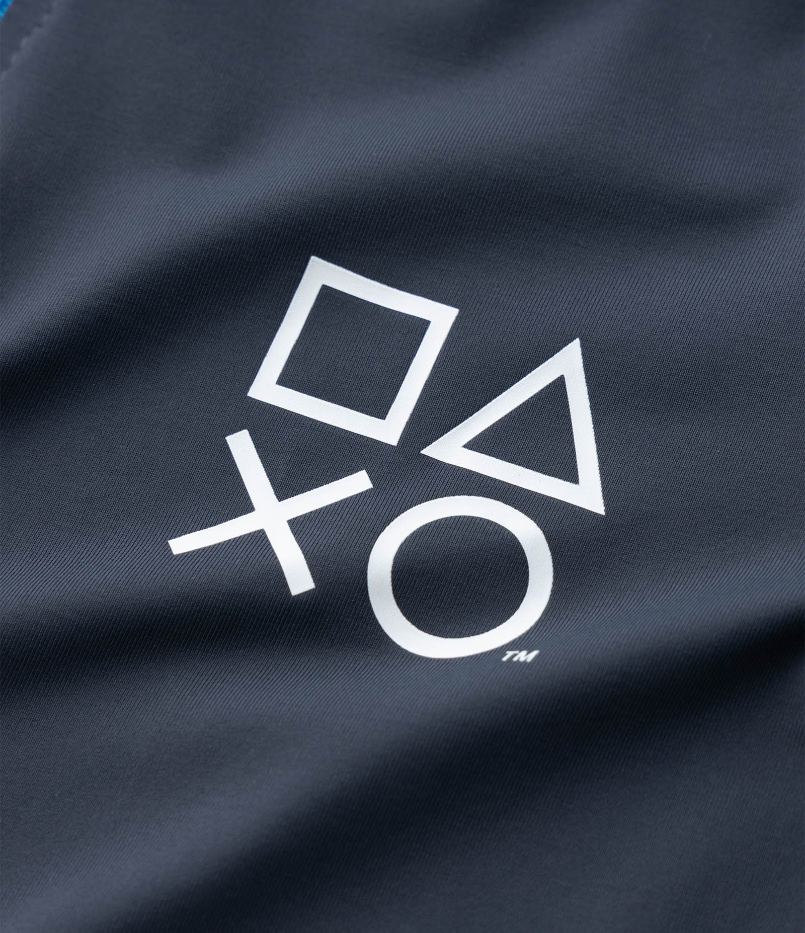 Camiseta Infantil com Proteção UV Estampa Playstation - Tam 5 a 14 Anos Azul 4