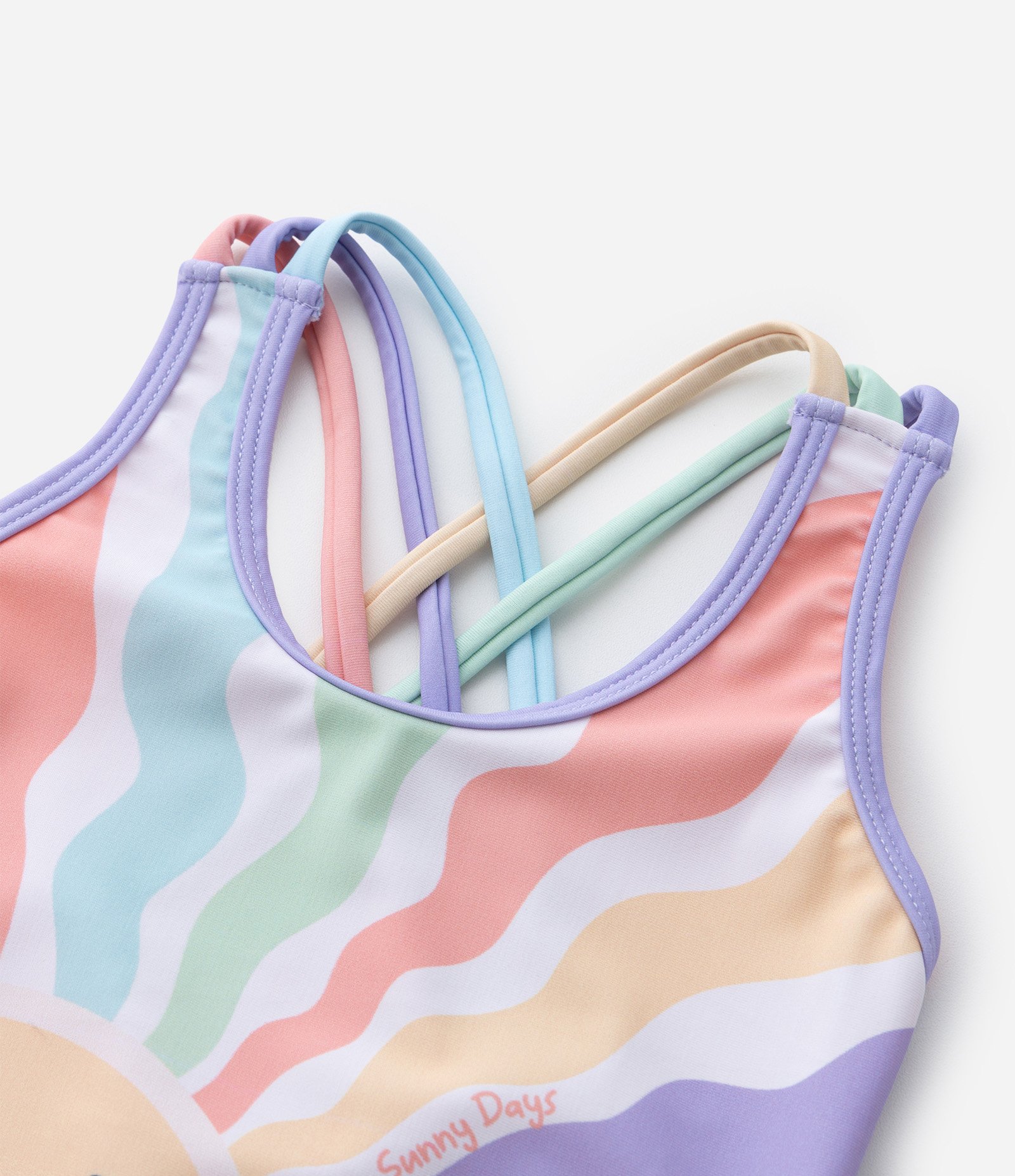 Maiô Infantil com Proteção UV e Estampa Sol - Tam 2 a 6 Anos Roxo 6