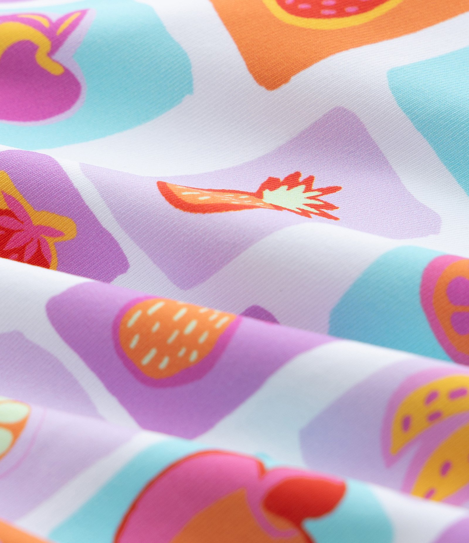 Biquíni Infantil com Tiras Laterais e Proteção UV - Tam 5 a 14 Anos Roxo 6