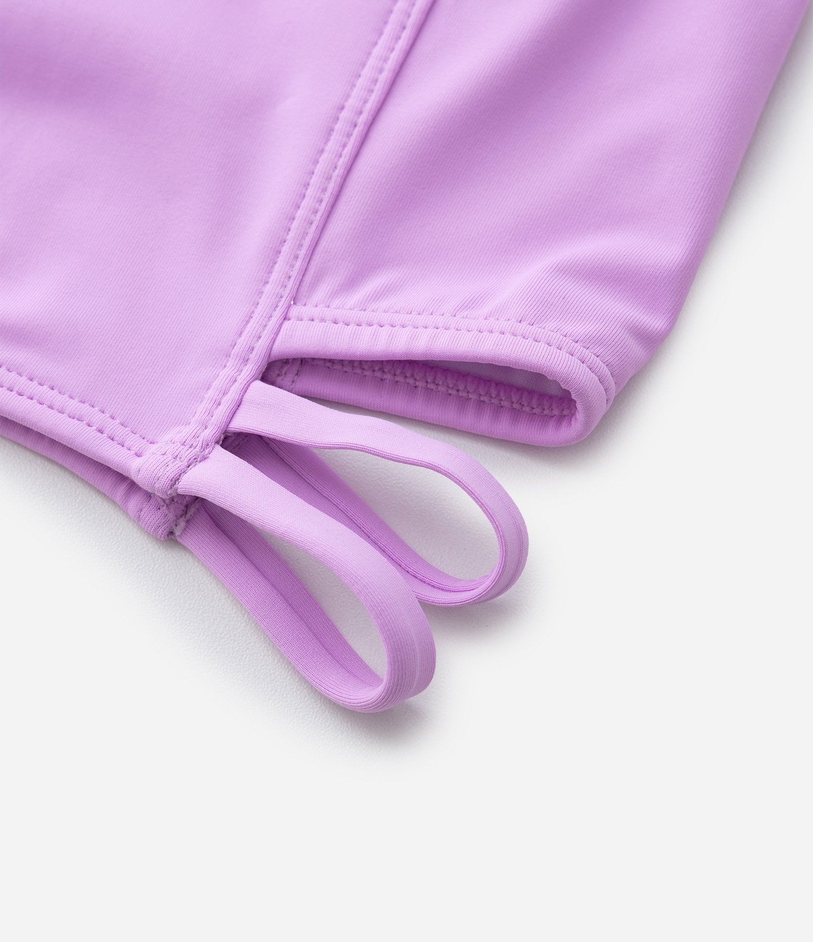 Biquíni Infantil com Tiras Laterais e Proteção UV - Tam 5 a 14 Anos Roxo 7