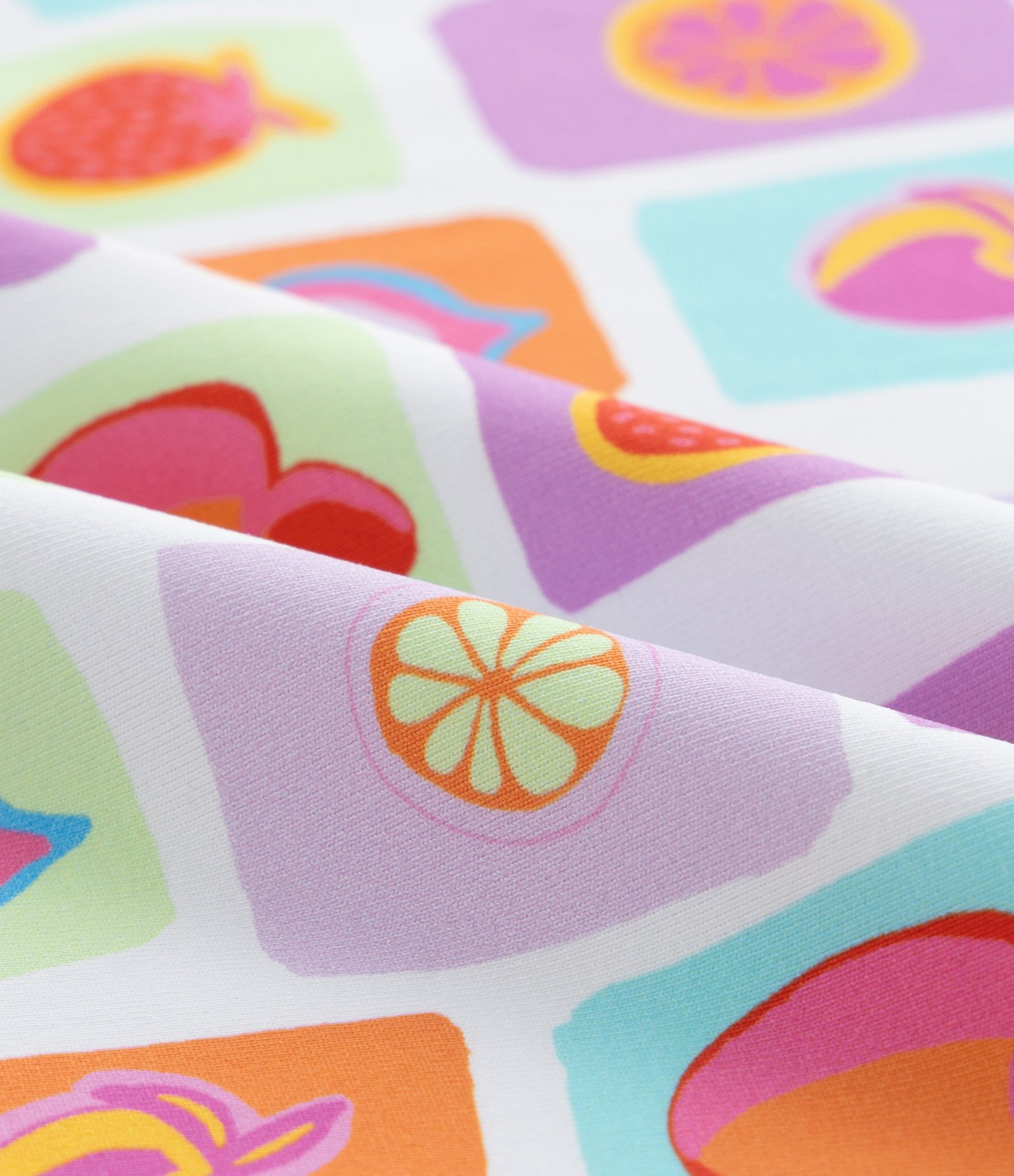 Maiô Infantil com Tira Larga e Estampa de Frutinhas - Tam 5 a 14 anos Multicores 3