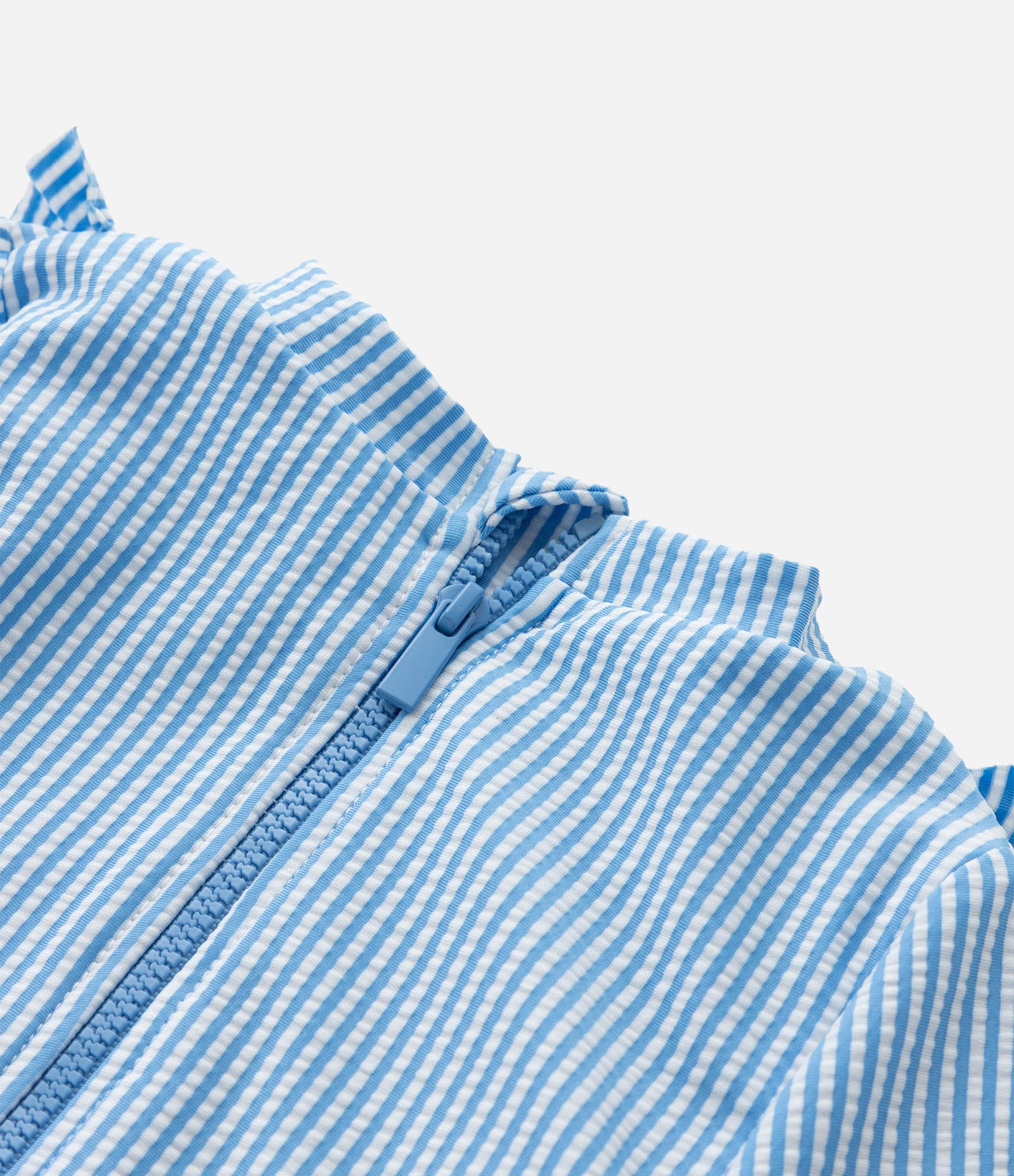 Maiô Infantil com Proteção UV e Babadinhos - Tam 1 a 4 Anos Azul 3